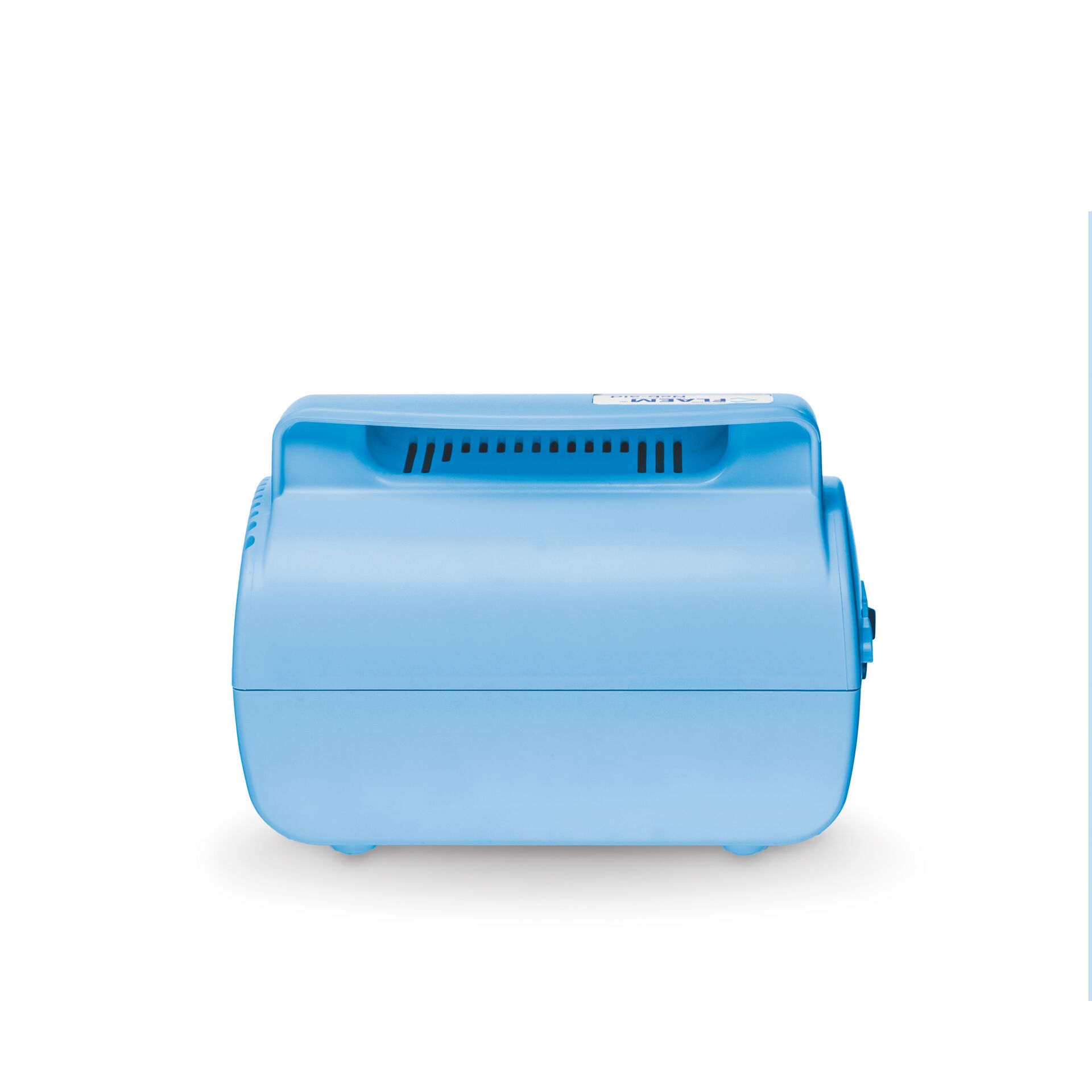 Toaster, blau, kompakt, Küchengerät, belüftete Oberseite