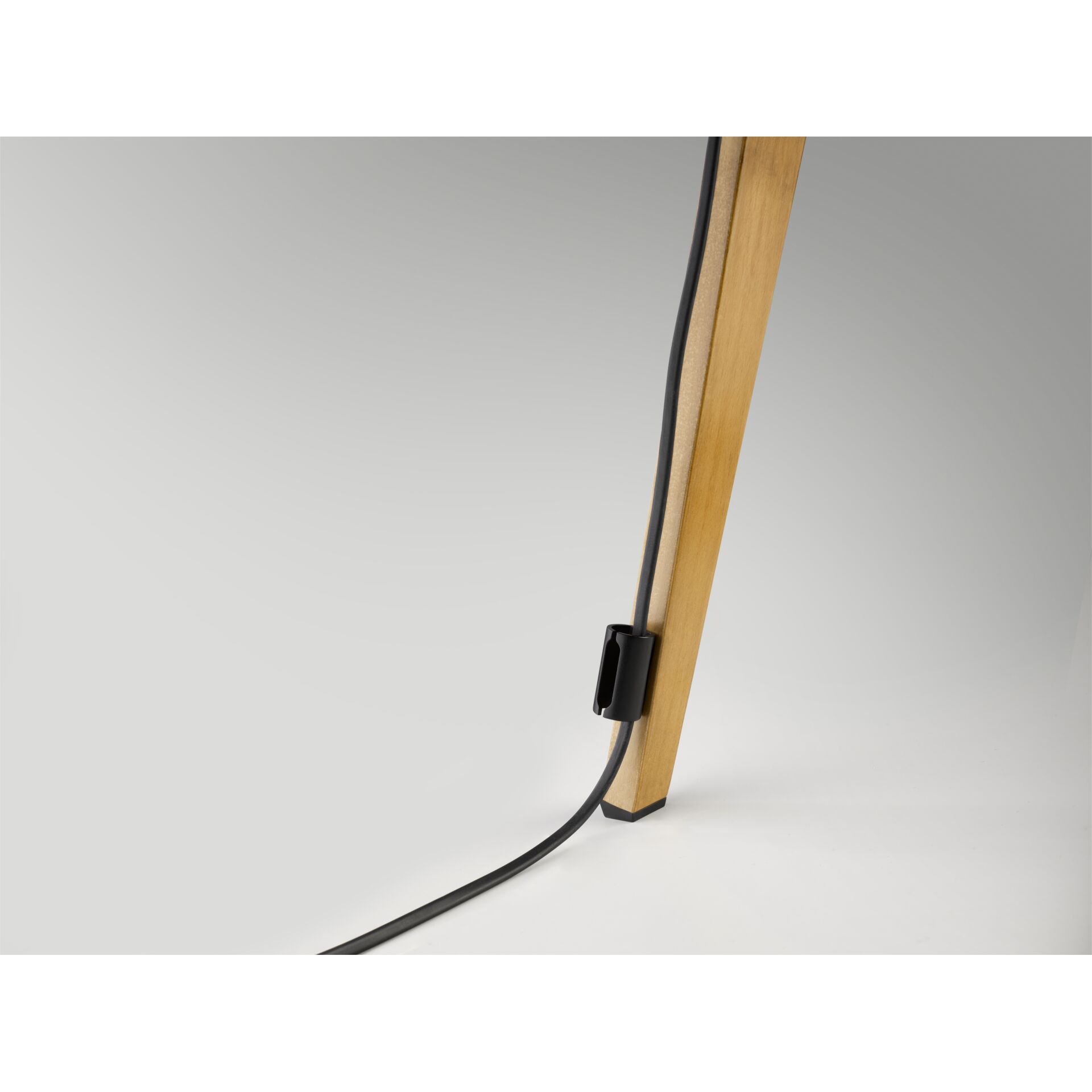 lampe, holz, bein, kabel, kabelclip
