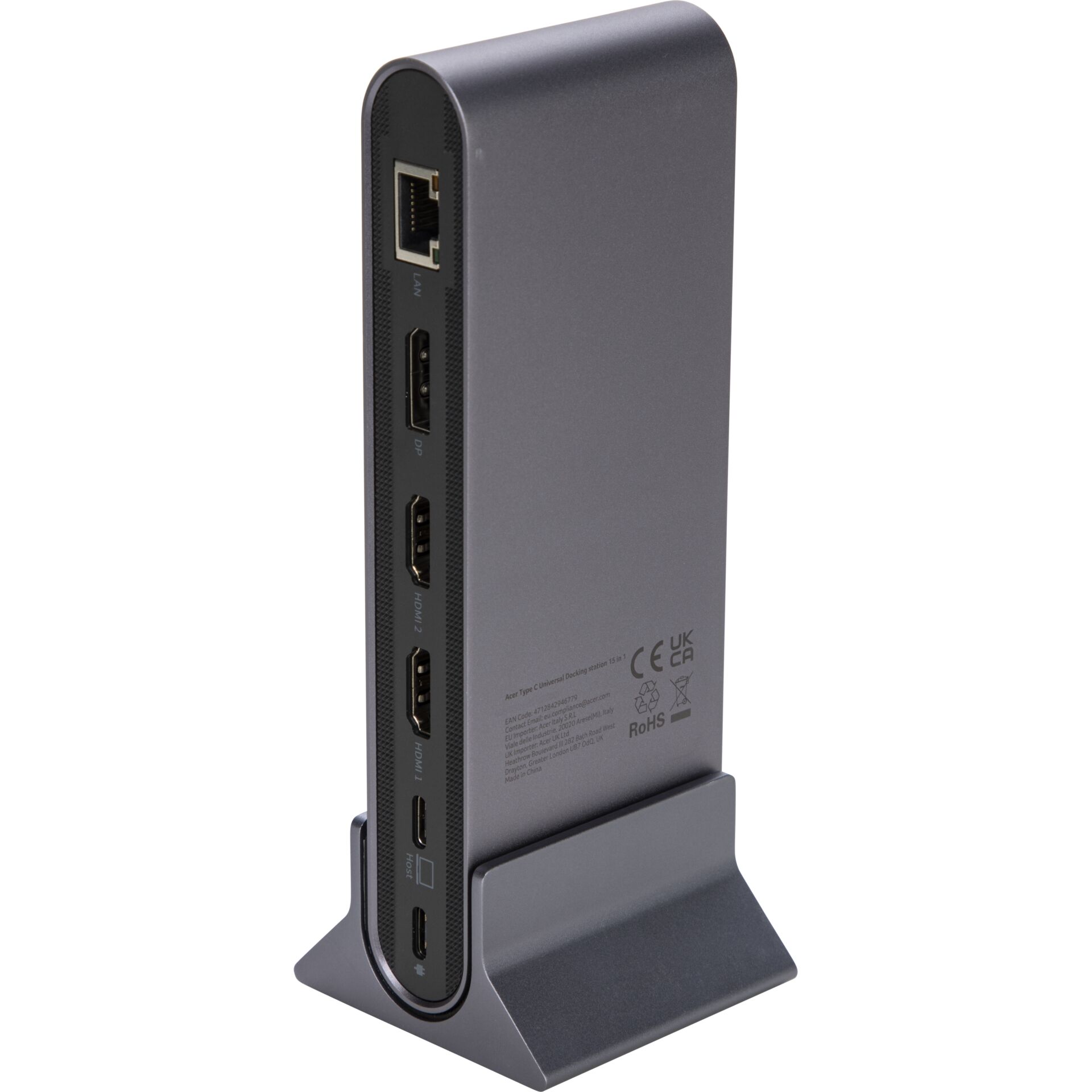 LAN, USB-C, HDMI, RJ45, Docking-Station