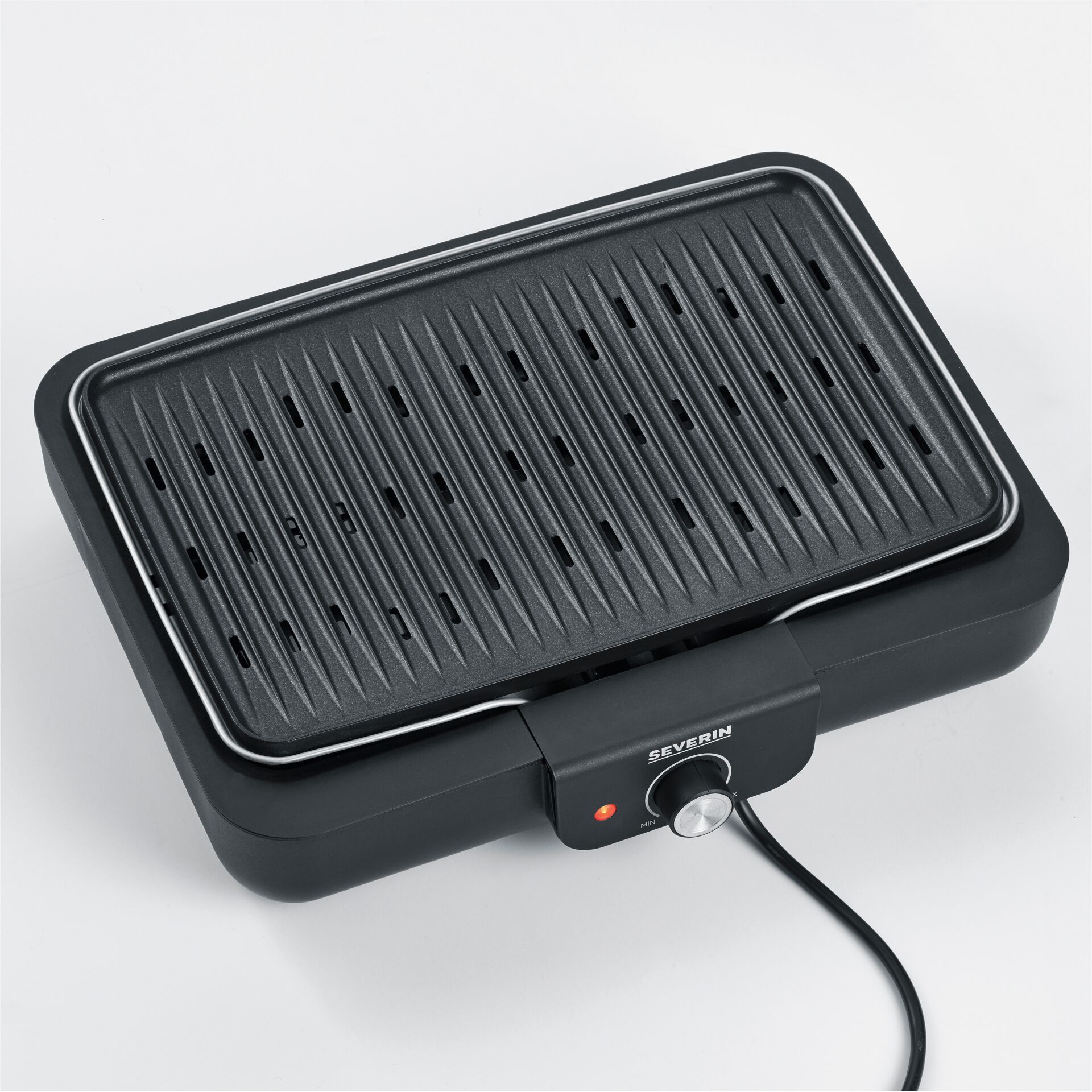 Elektrischer Grill, Grillplatte, Antihaft, Stromkabel, Kochplatte