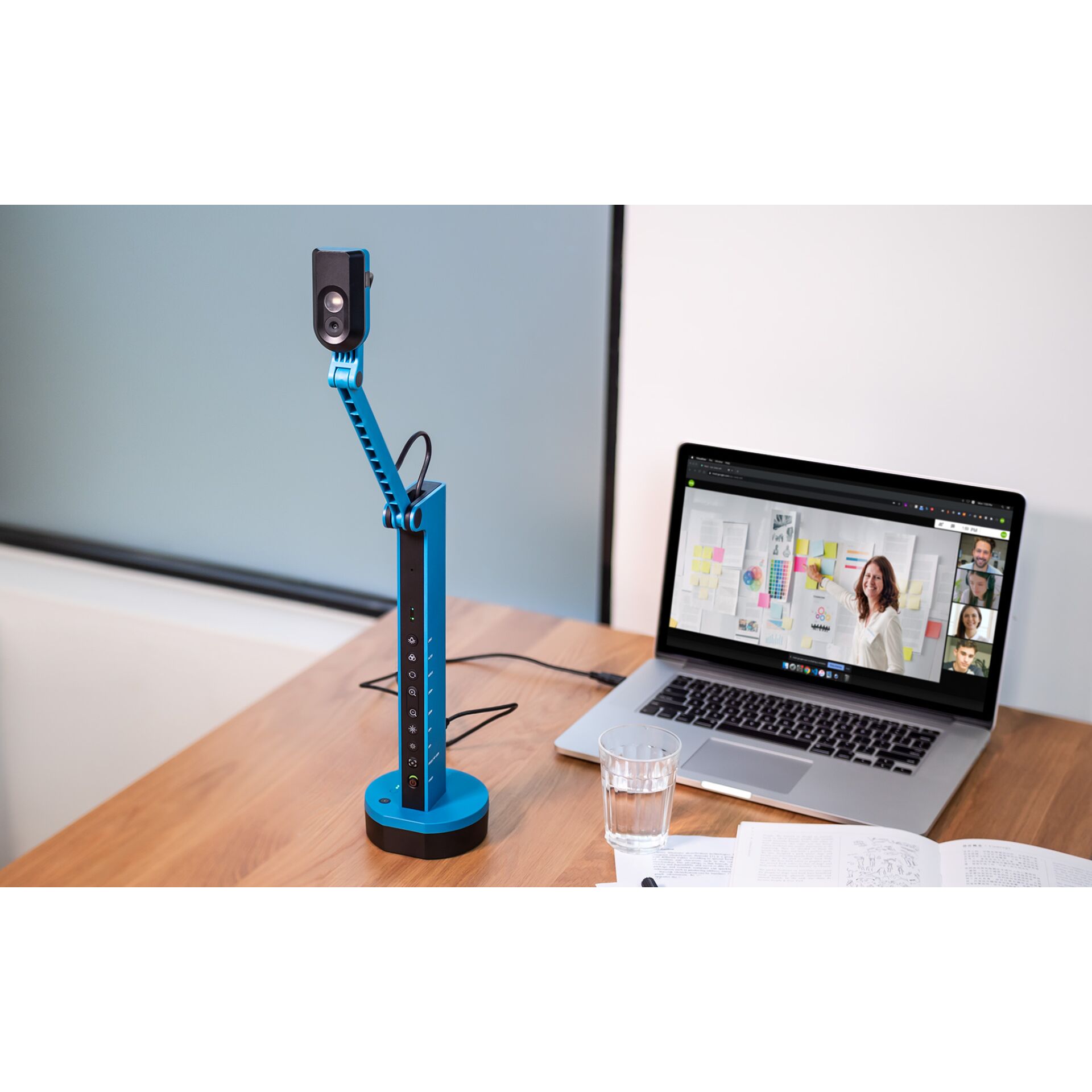 Computer-Tastatur, Laptop, Tabelle, Überwachen, Schreibtisch