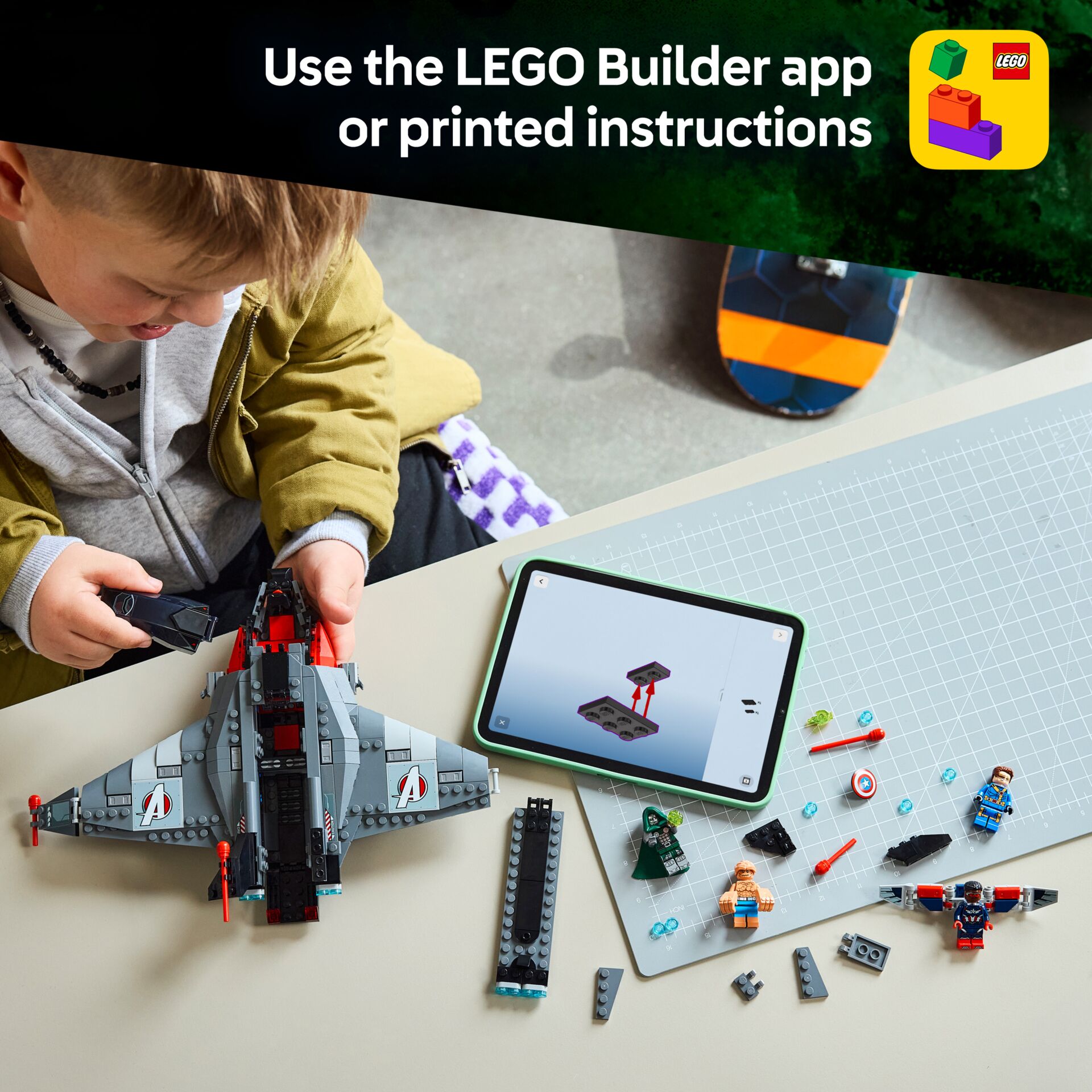 LEGO, Raumschiff, Jet, Konstruktionsspielzeug, Spielset
