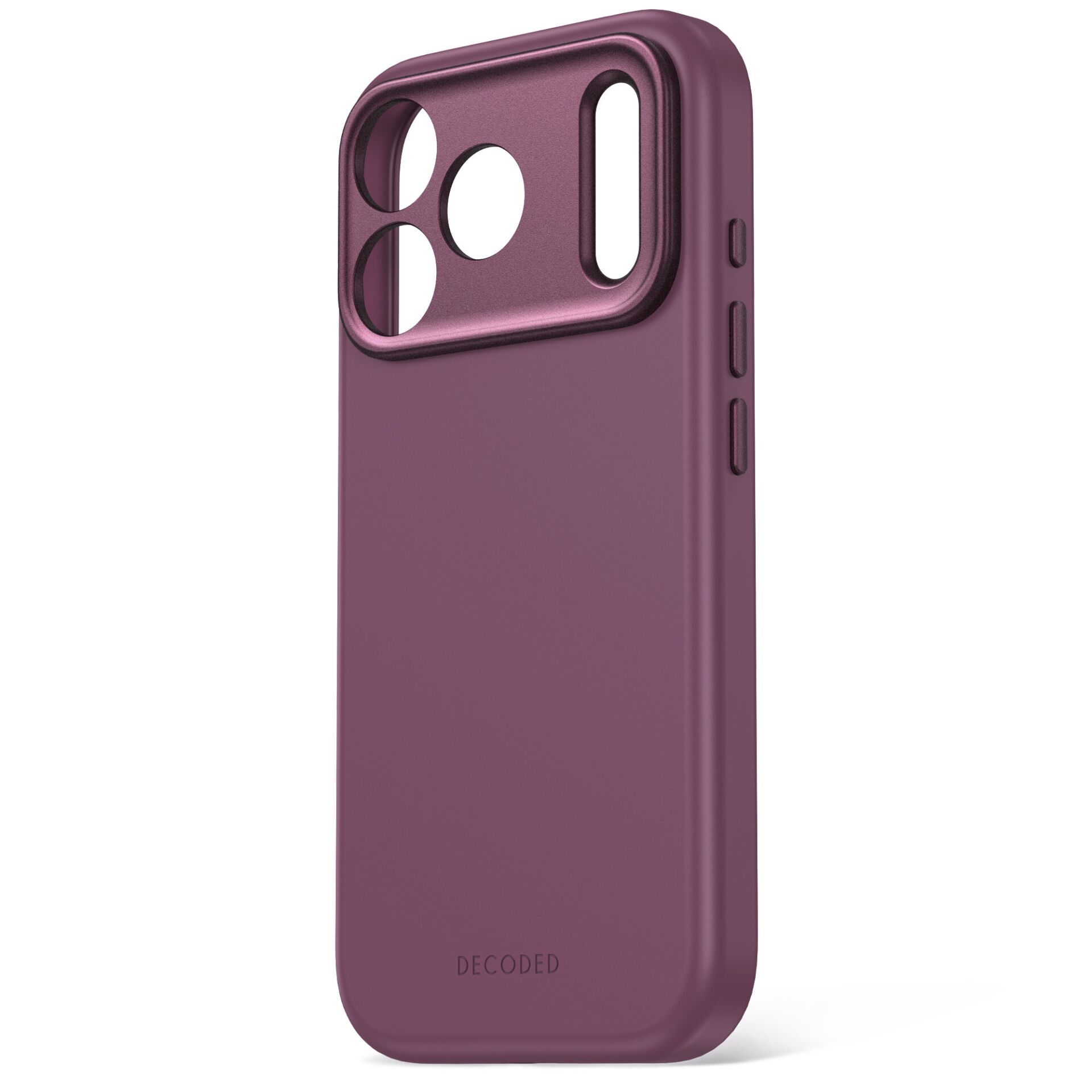 iPhone-Hülle, Magenta, Silicone, Kameraausschnitt, Erhöhter Rand