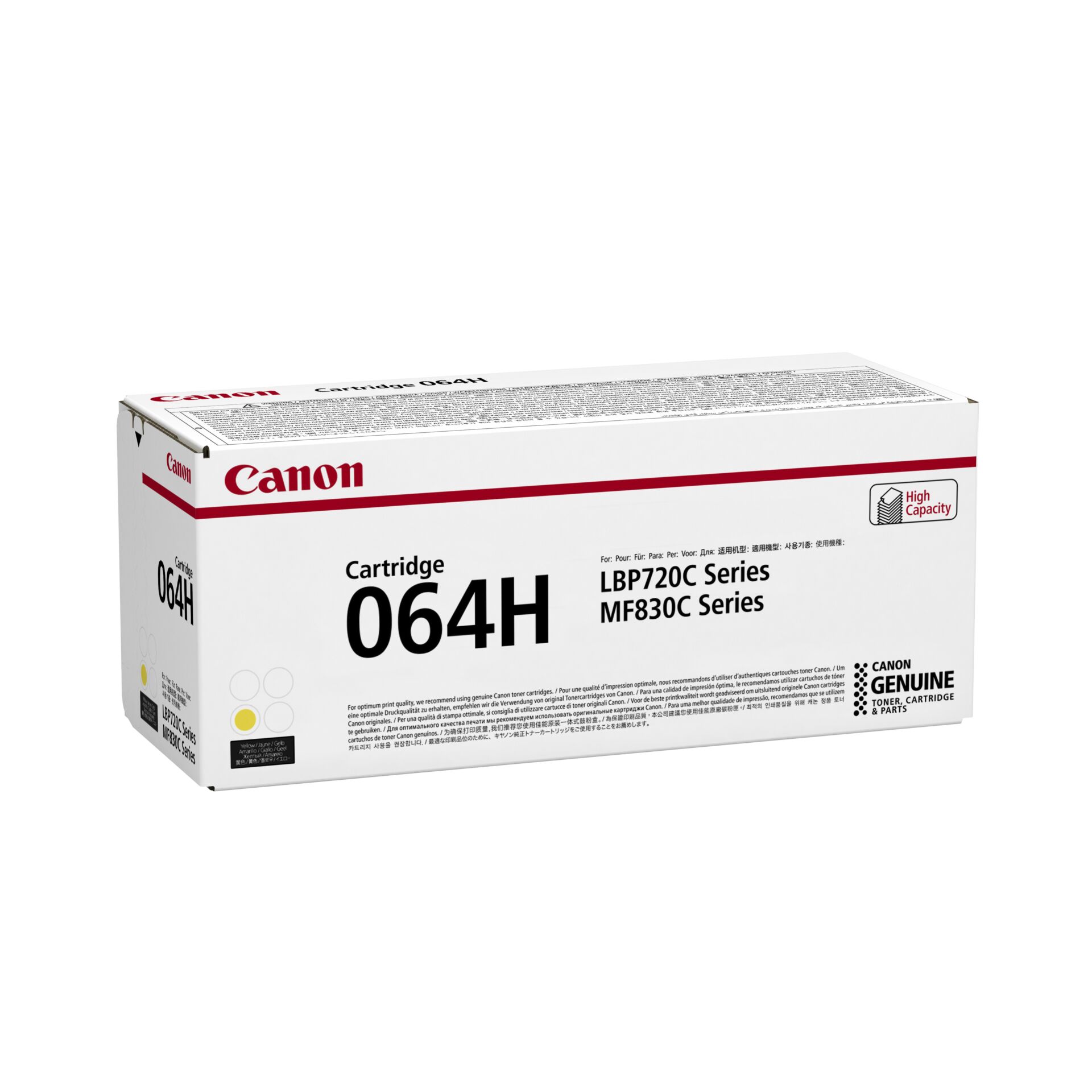 Canon Toner Cartridge 064 H Y  yellow