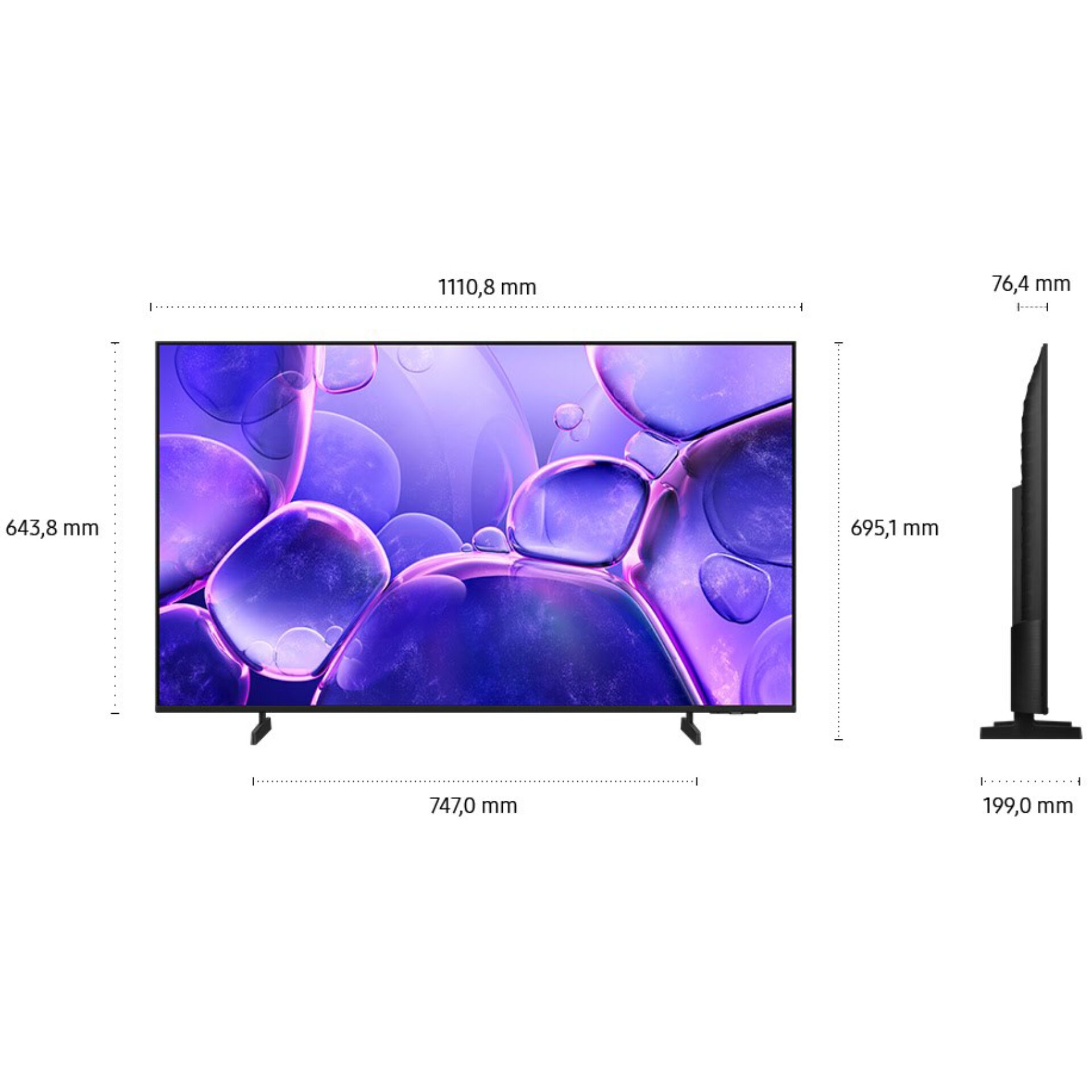  Fernseher, LED-Bildschirm, 4K, Flachbildschirm, Videowand