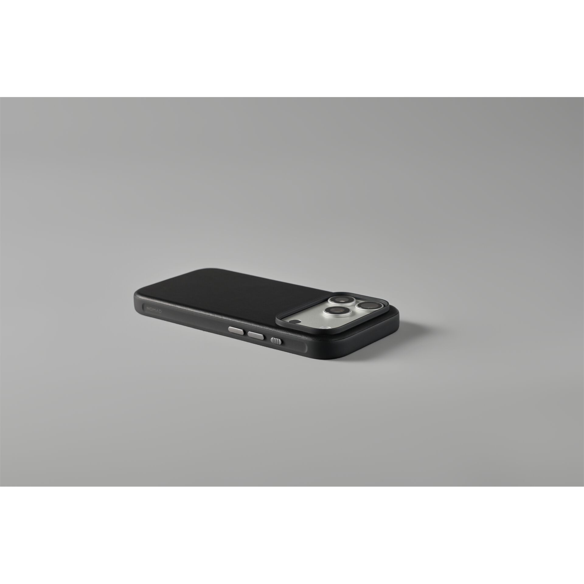 smartphone-gehäuse, telefonhülle, magnetisch, kameraausschnitt, schwarz