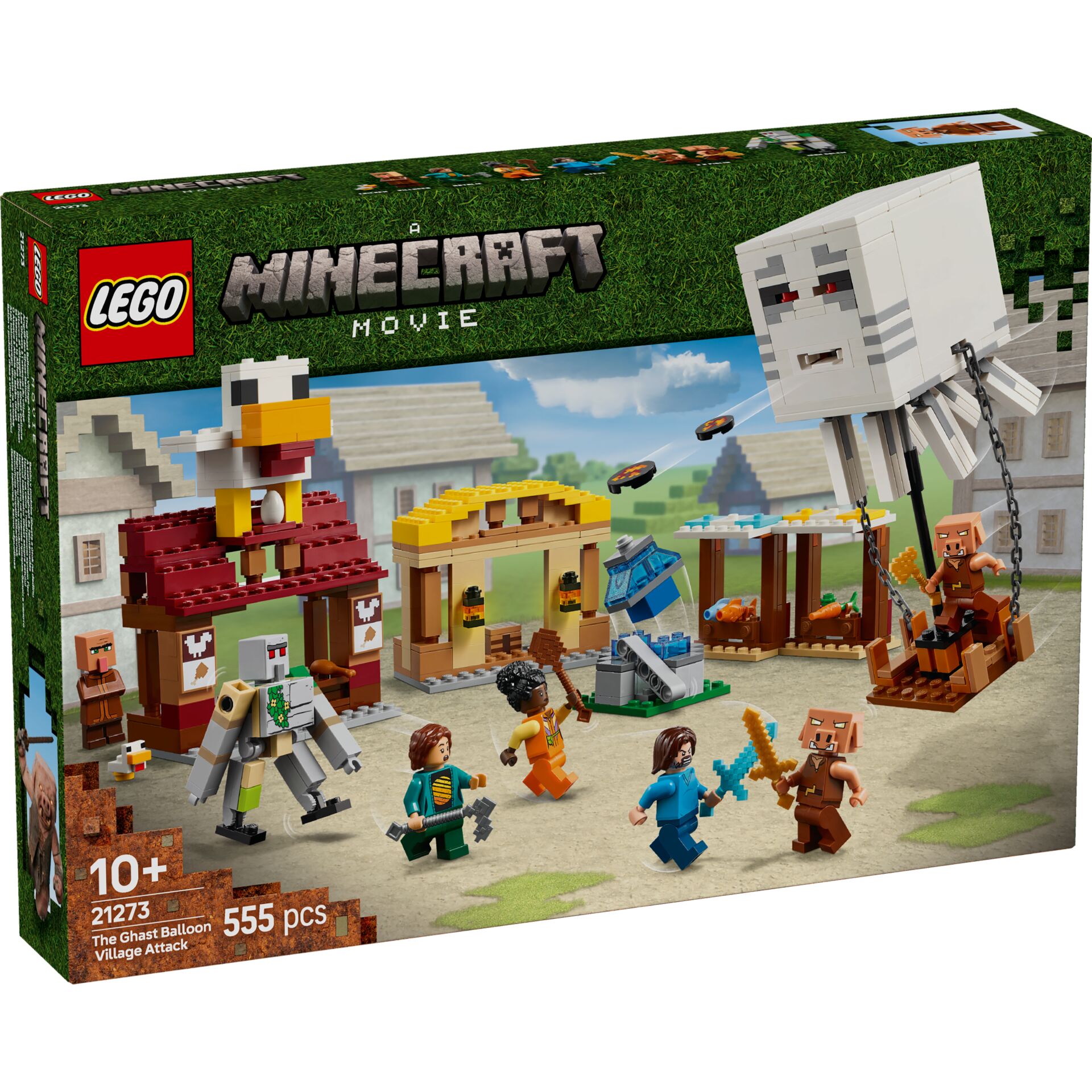 LEGO Minecraft 21273  Angriff des Ghast-Ballons