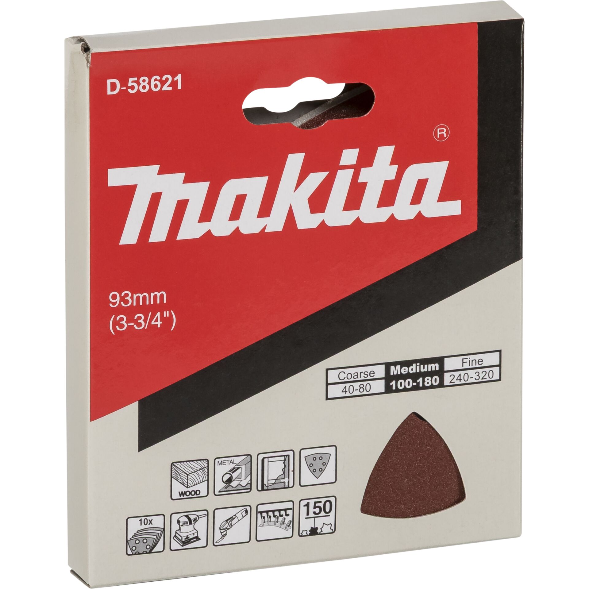 Makita Delta-Schleifpap. Holz  K150