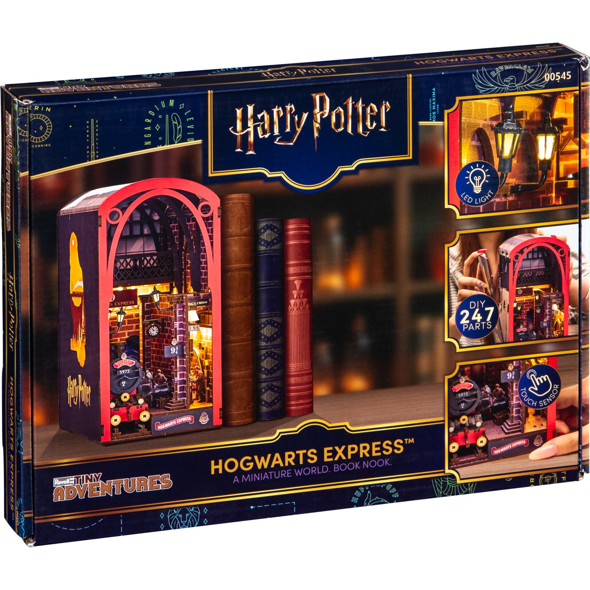 Harry Potter, Hogwarts Express, Miniaturzug, DIY-Teile, LED-Licht