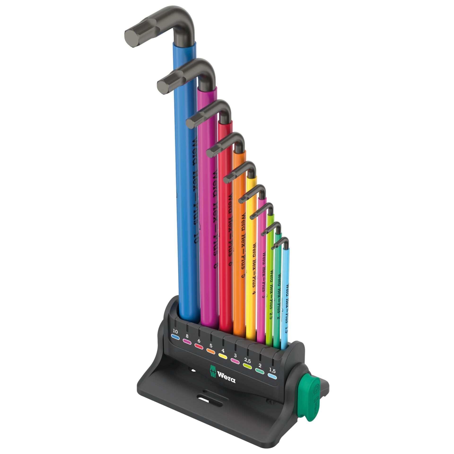 Wera 950/9 Hex-Plus Multicolour  3 Winkelschlüsselsatz