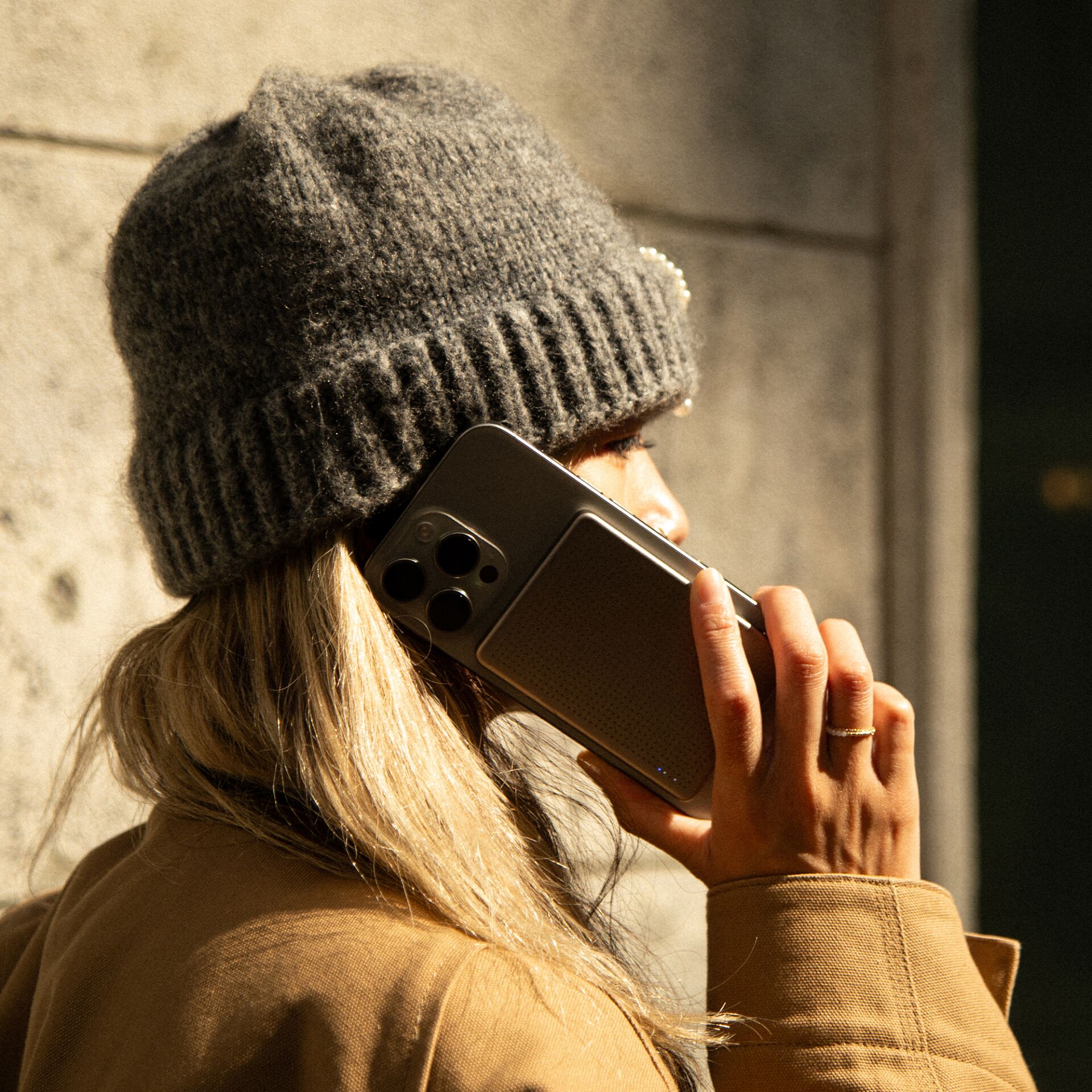 Photographie, Kappe, Hut, Person, Handy