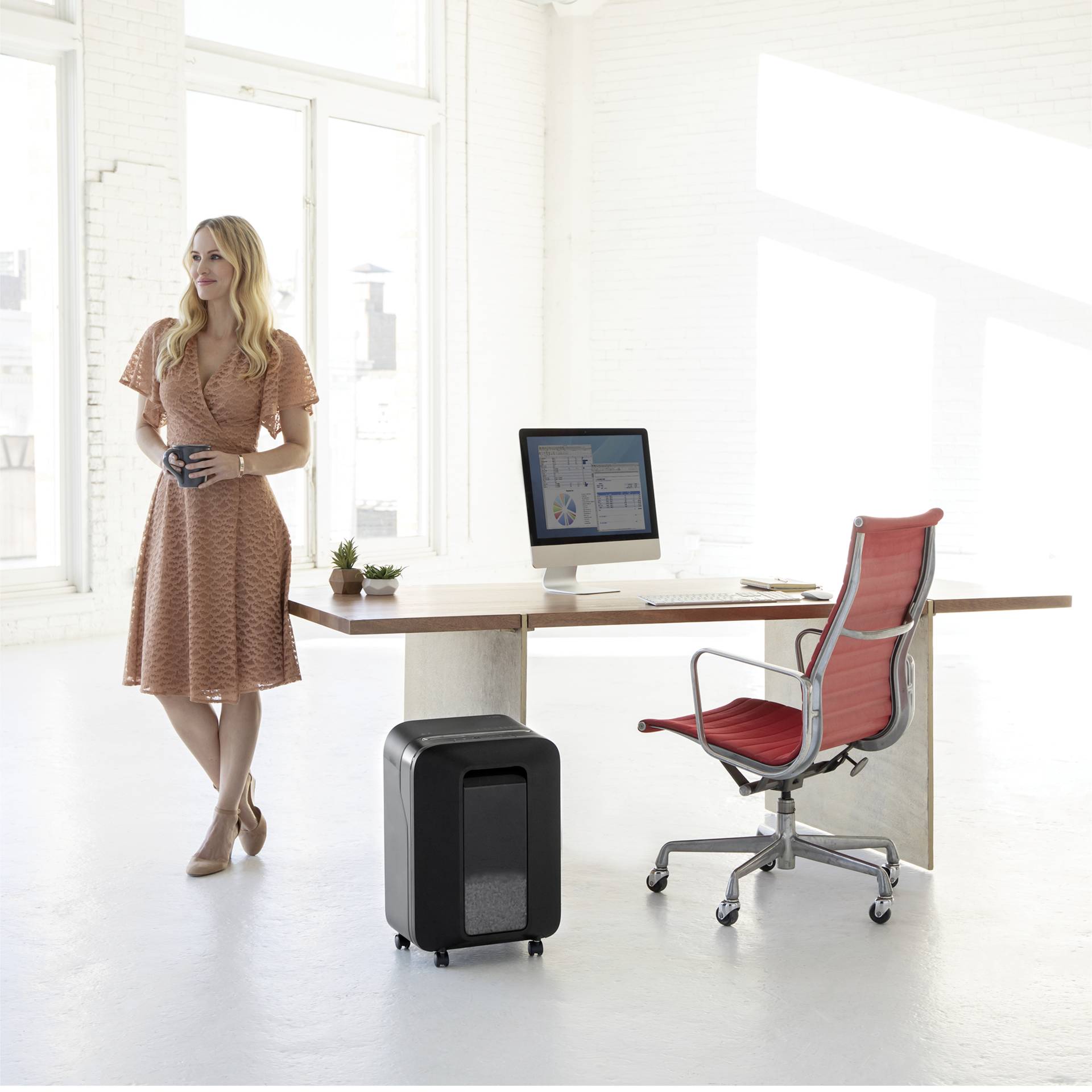 Moebel, Tabelle, Schreibtisch, Person, Frau