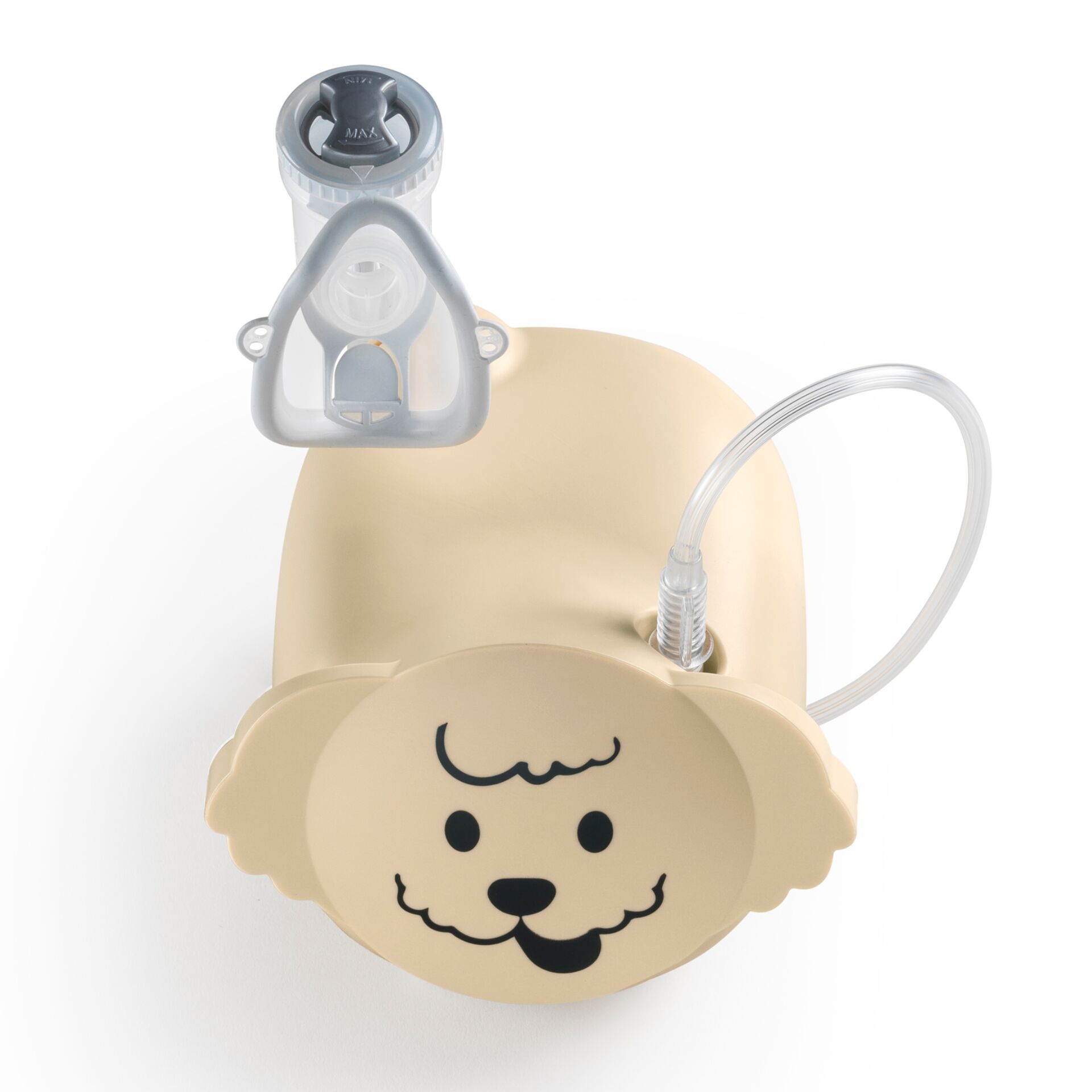 Inhalationsmaske, Atemschutz, Baby-Respirator, Kunststoff, Tiermotiv