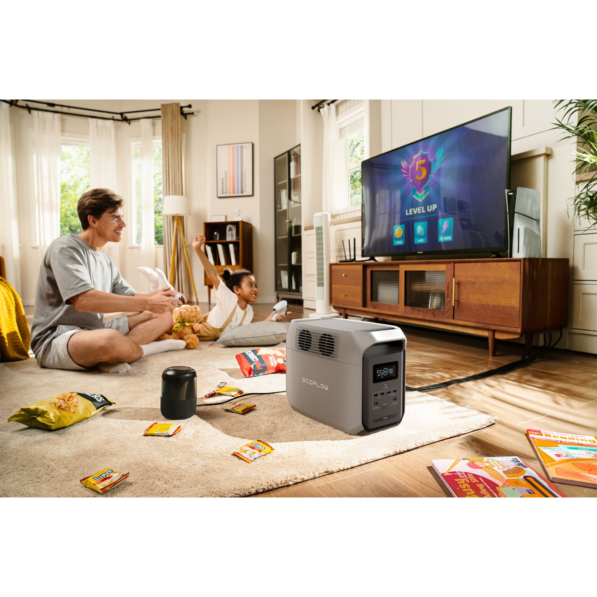 Computerausrüstung, Bildschirm, Überwachen, Wohnzimmer