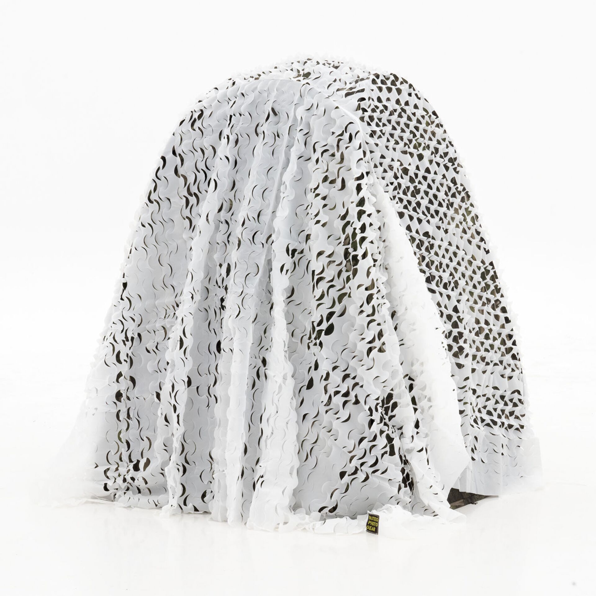 Buteo Photo Gear 3D-Blätter  Tarnnetz Schnee 2,4x3,0m