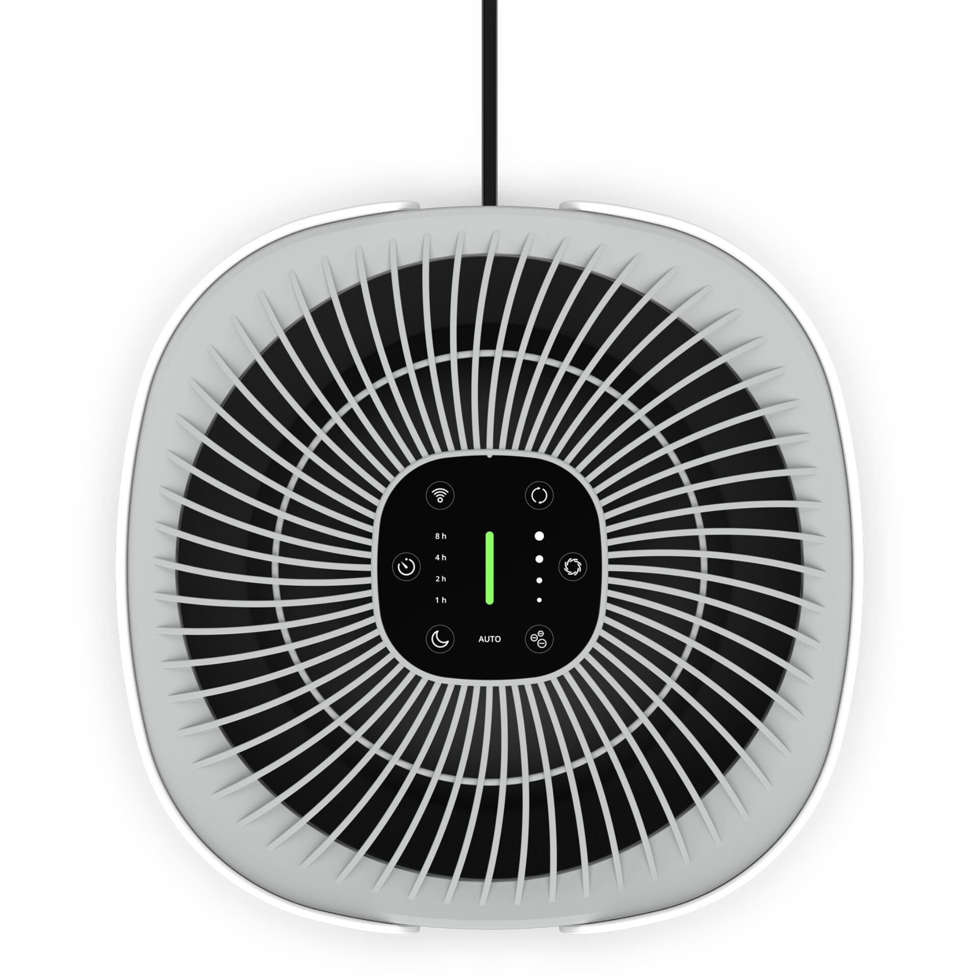 Ventilator, Ventilator, Deckenventilator, Rundgitter, Digitale Steuerung