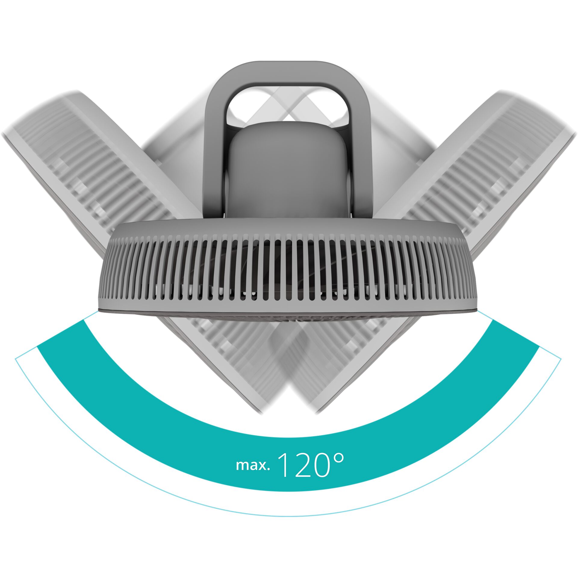 Beleuchtung, Deckenventilator, LED-Ventilator, Flügelschutz, Gimbal-Blickwinkel