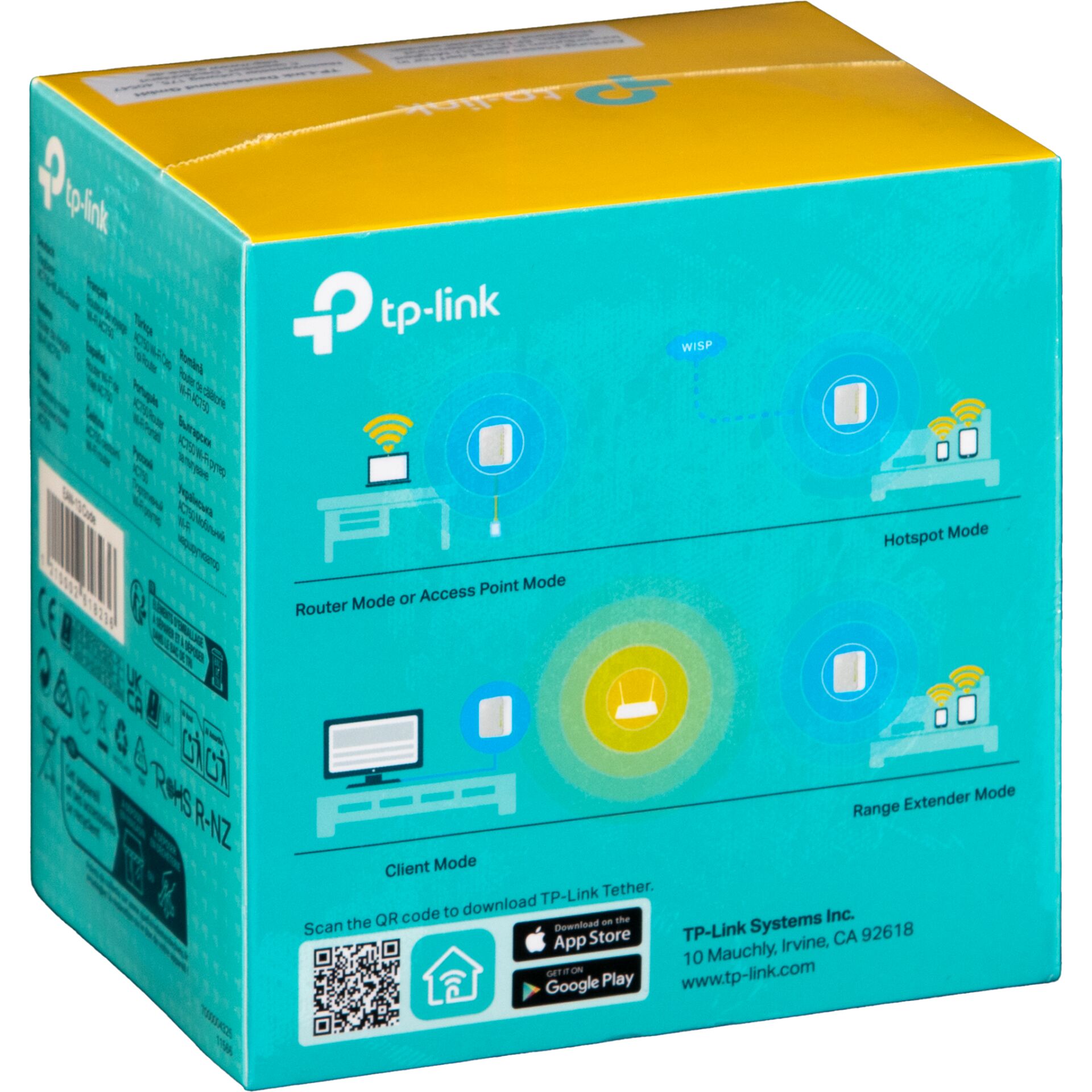 Router, Wi-Fi, Boxed kit, TP-Link, Hotspot