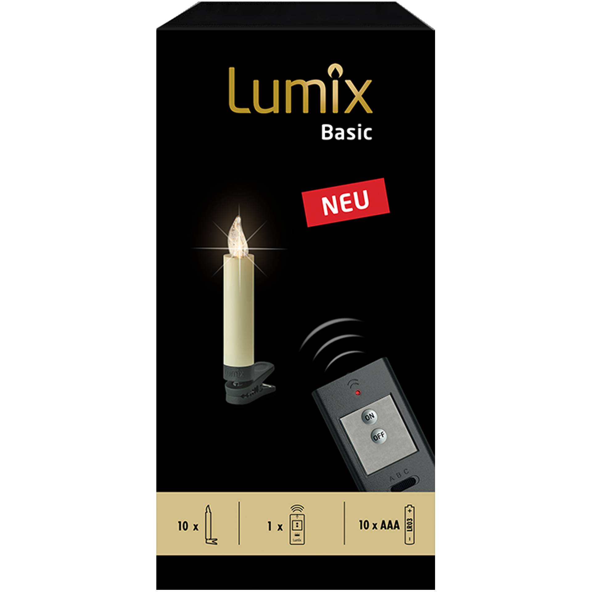 Krinner Basic Mini Superlight  10er Basis Set Elfenbein