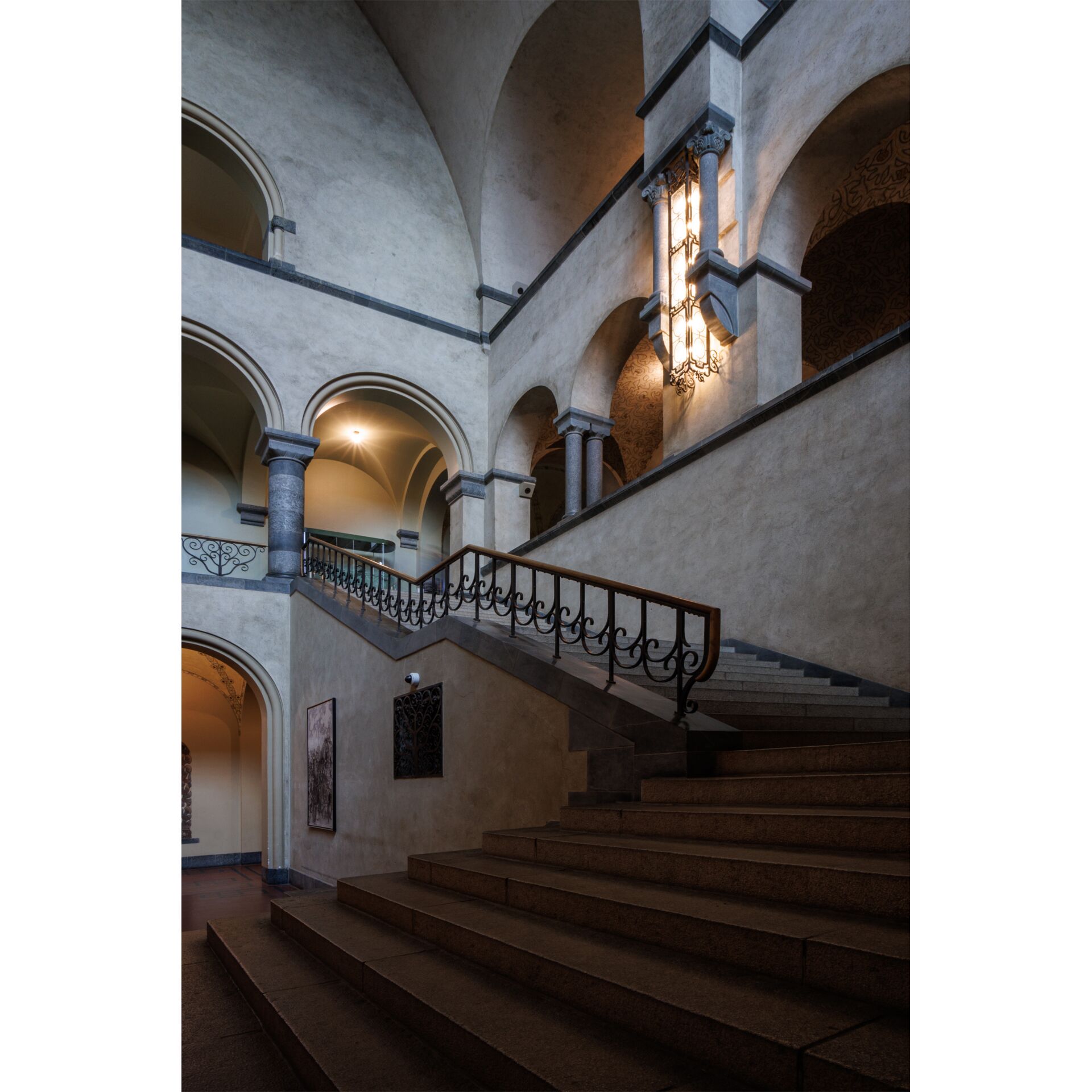 Wohnen, Treppe, Handlauf, Innenarchitektur, Bodenbeläge