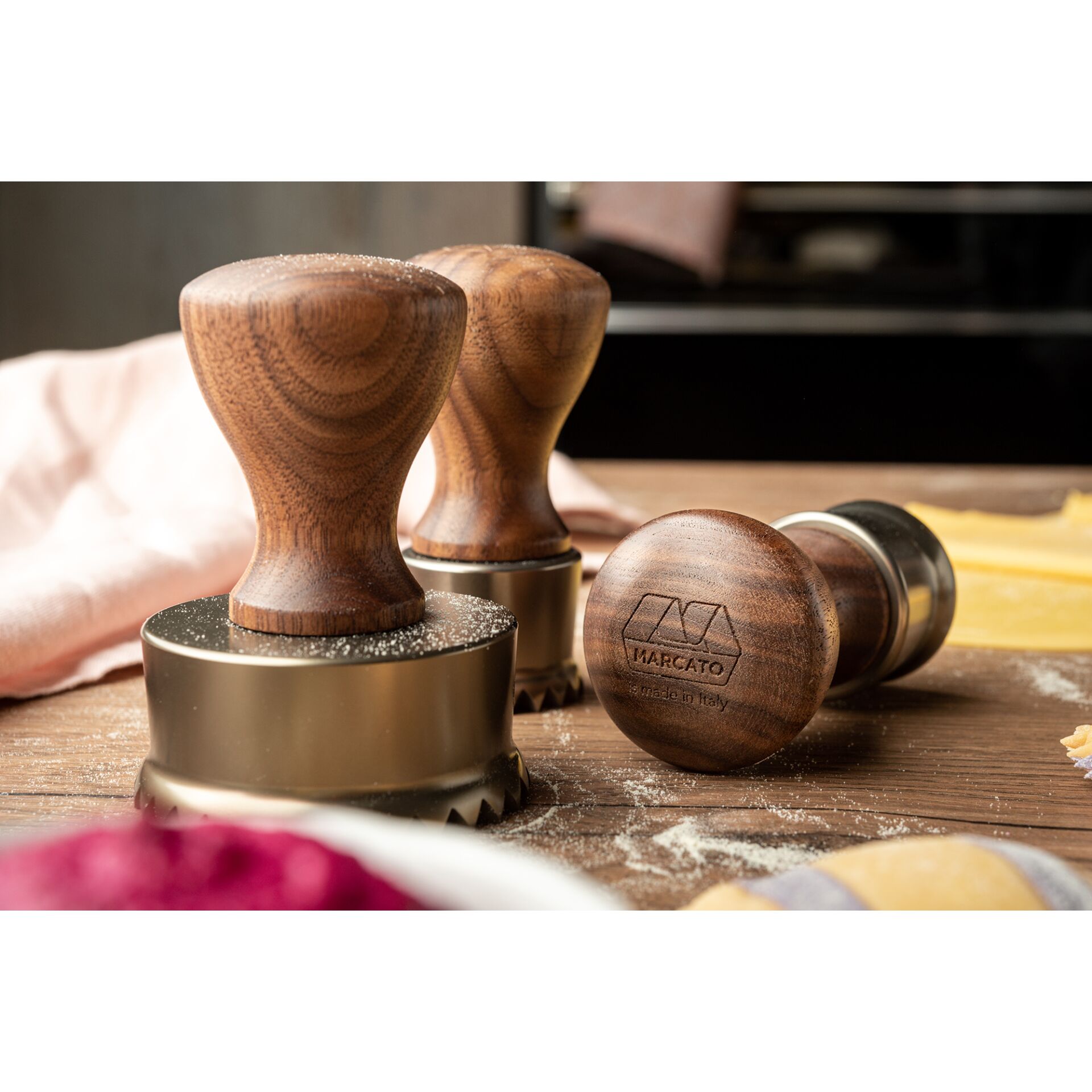 Kaffeemaschine, Kaffeewerkzeug, Kaffeeröster, Stempel, Holzgriff