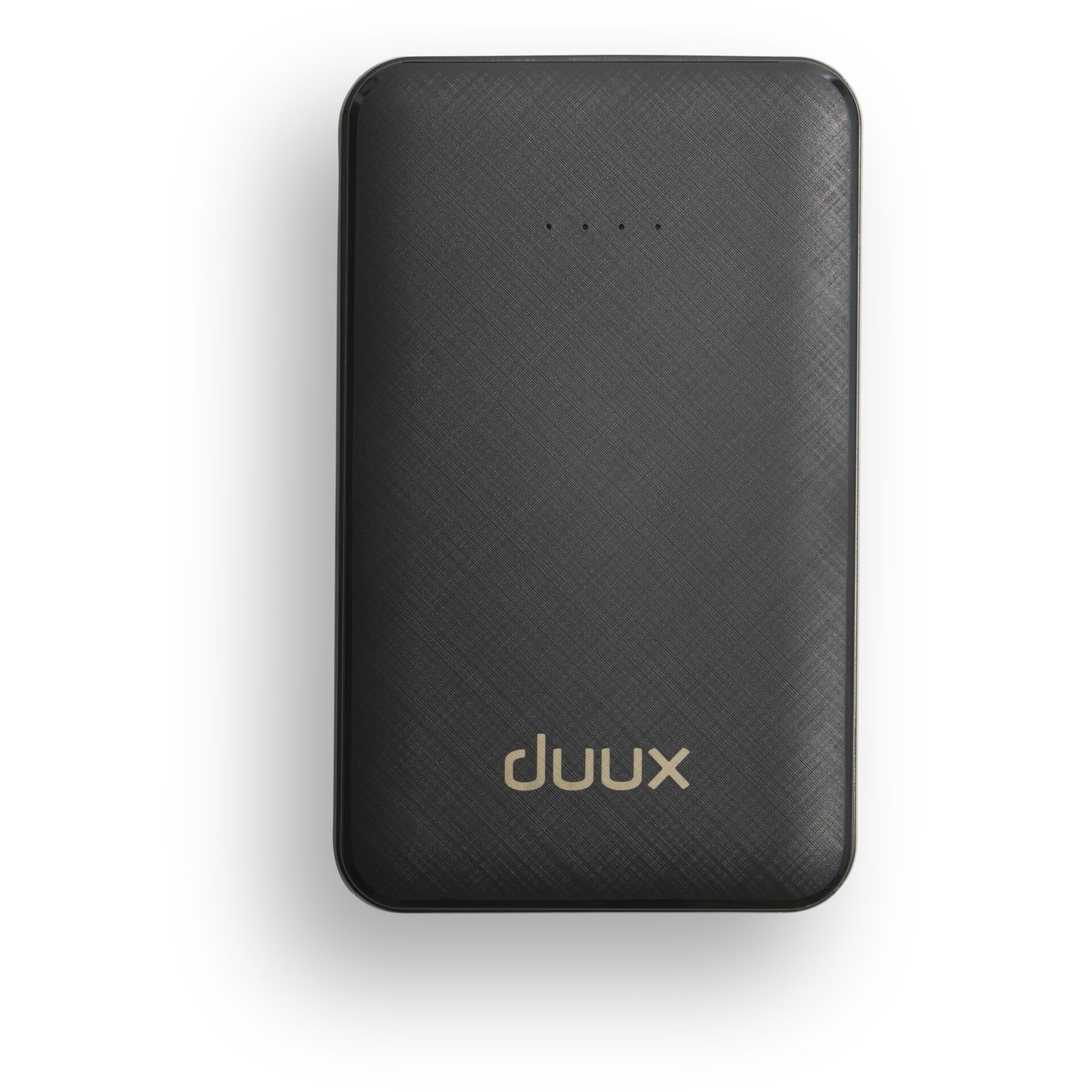 Powerbank, Portable charger, Rutschfestes Muster, Schwarz, Kompakt