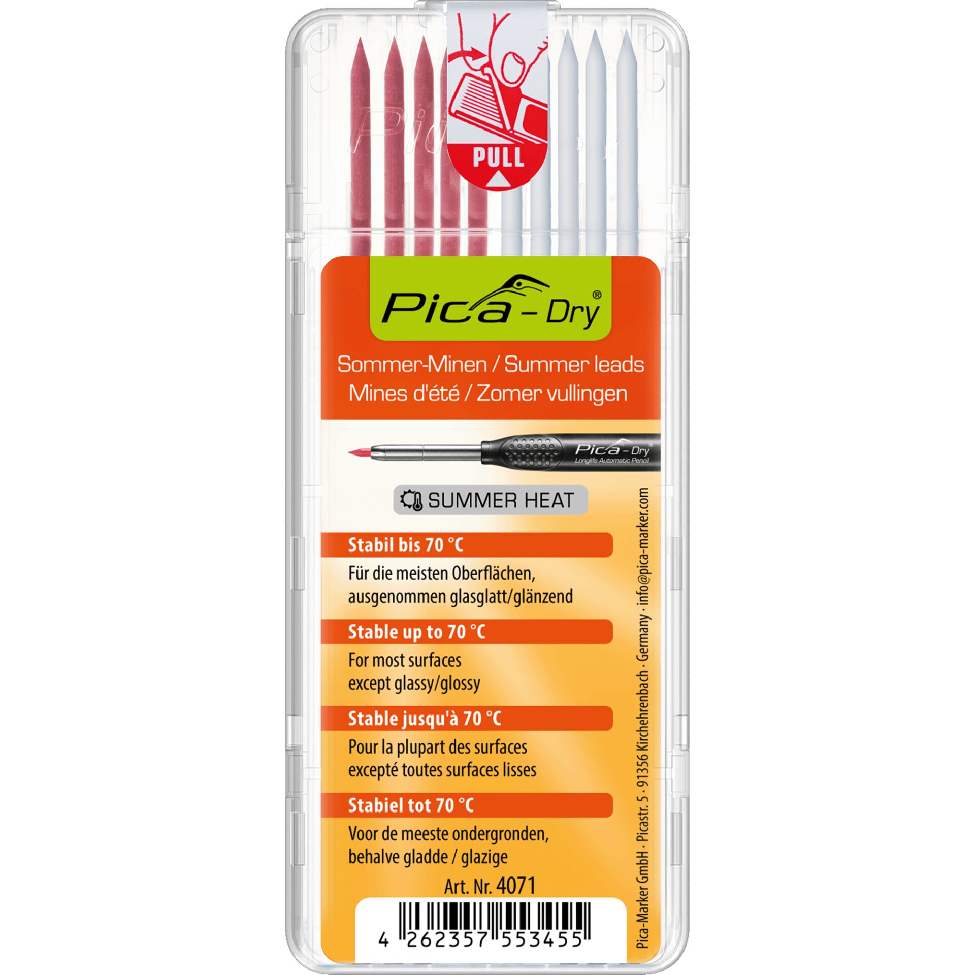 Pica-Dry, Sommerminen, Präzisionsspitzen, Lötzubehör, Hitzebeständiges Set