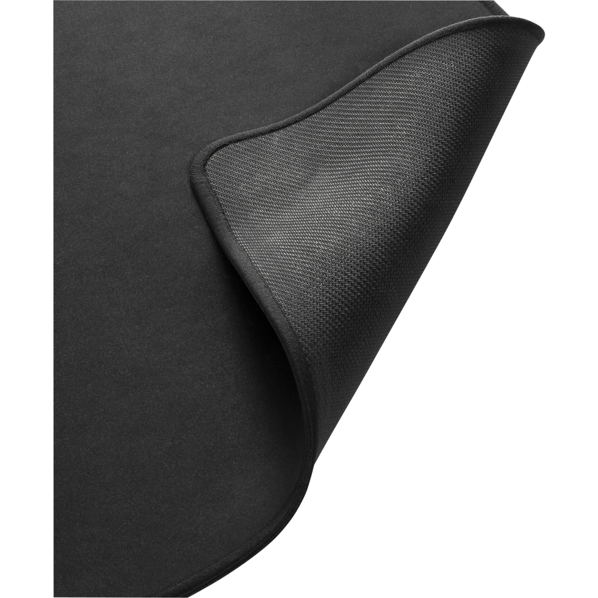 Mauspad, Schwarz, Gele, Rutschfest, abgerundete_Eck