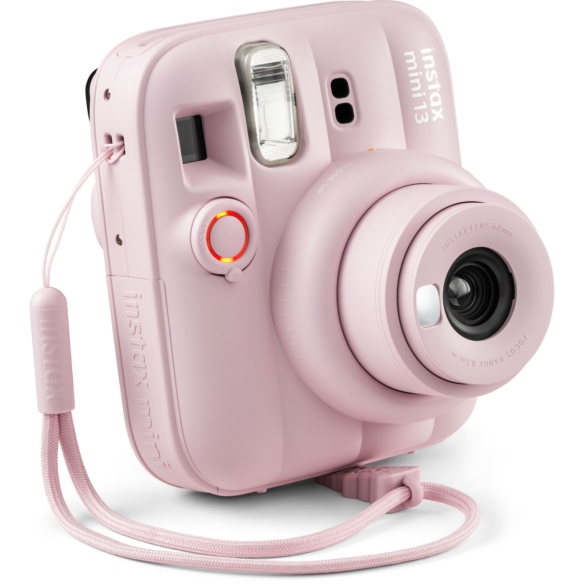 pink, instax mini 13, kamera, polaroid, objektiv