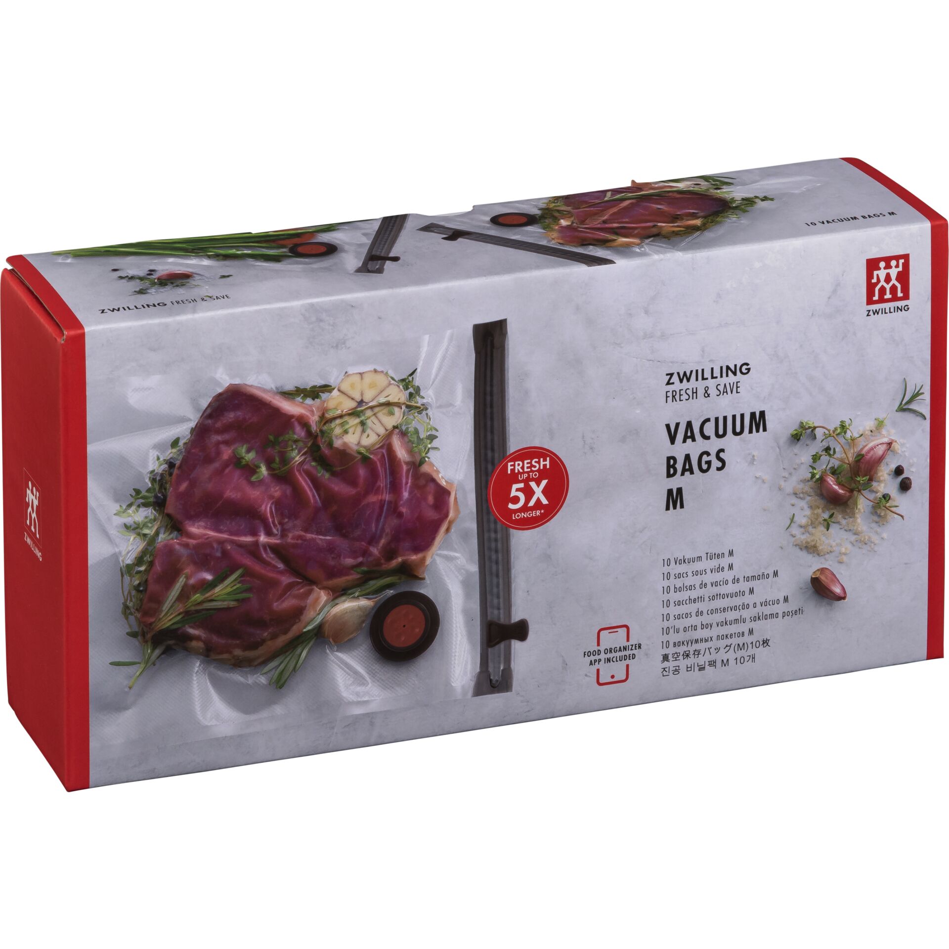 Zwilling Fresh&Save  Vakuum Beutelset M 10 tlg.