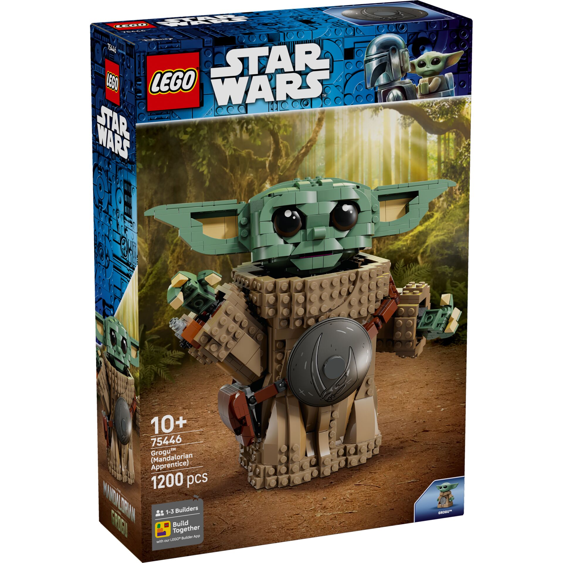 Star Wars, Baby Yoda, Grogu, Lego-Steine, Figur