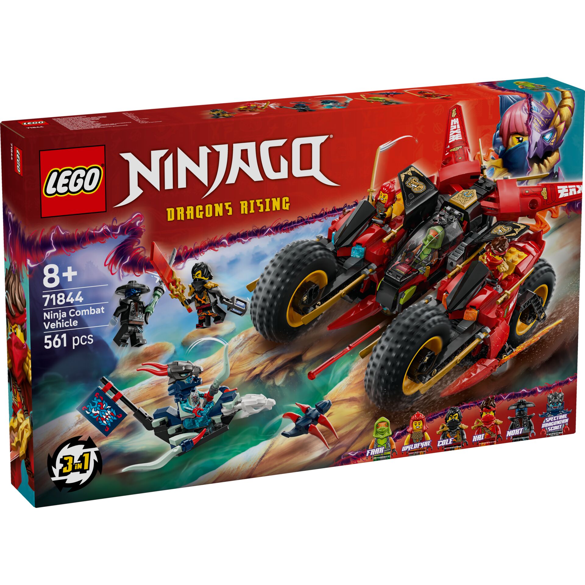 LEGO NINJAGO 71844  Ninja-Actionflitzer