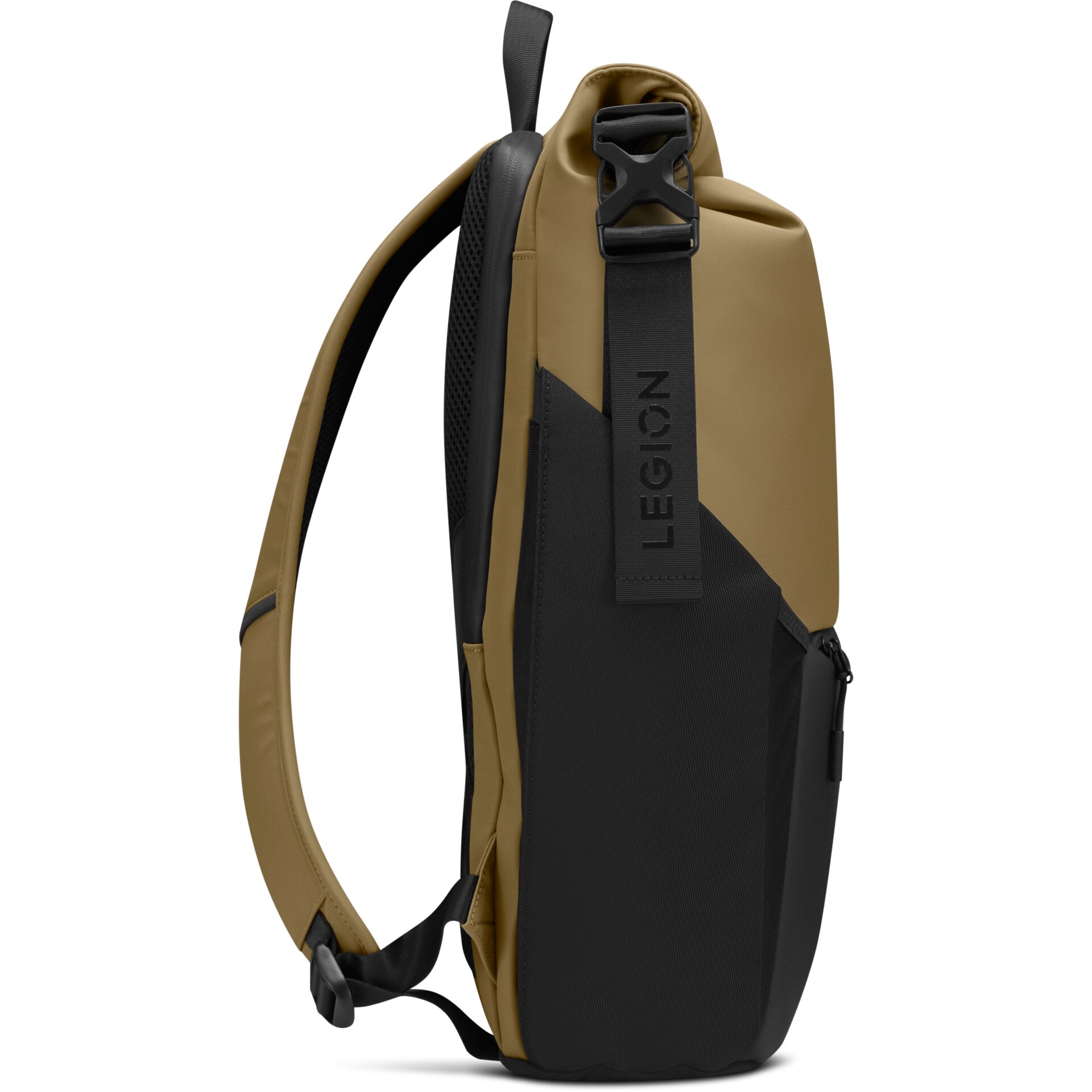 Rucksack, Tasche, Kompakt, Schwarz, Beige