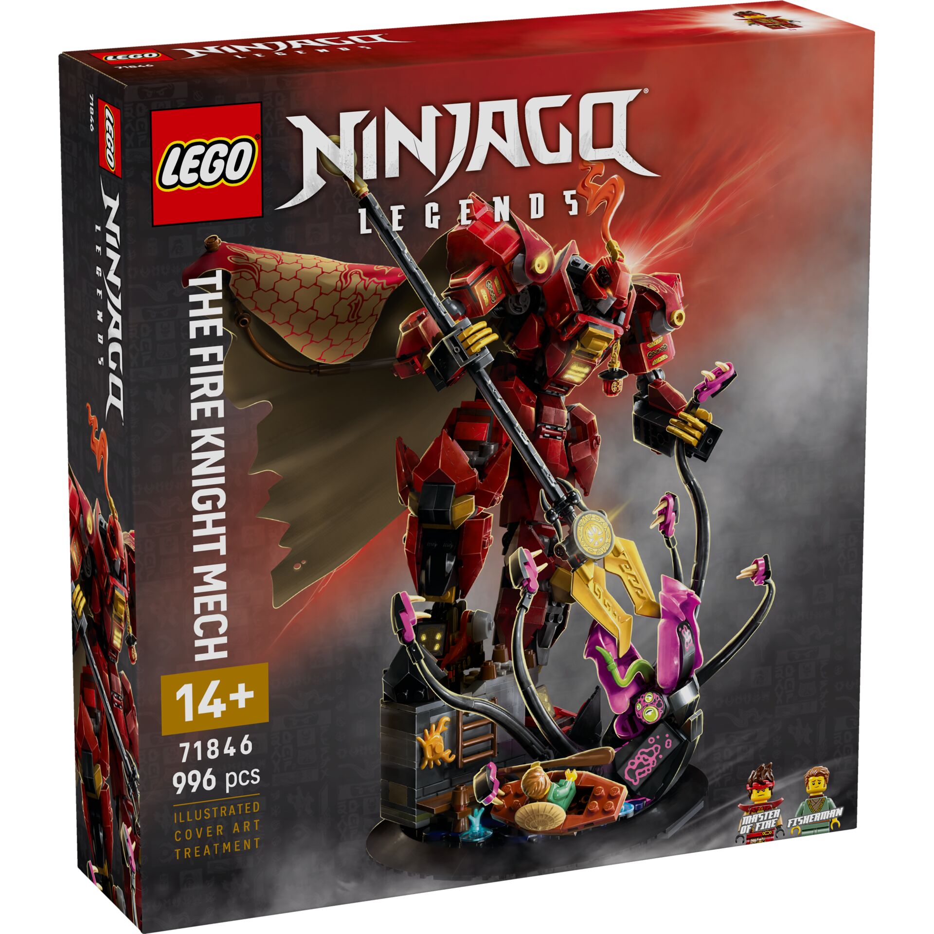 LEGO NINJAGO 71846  Der Feuerritter-Mech