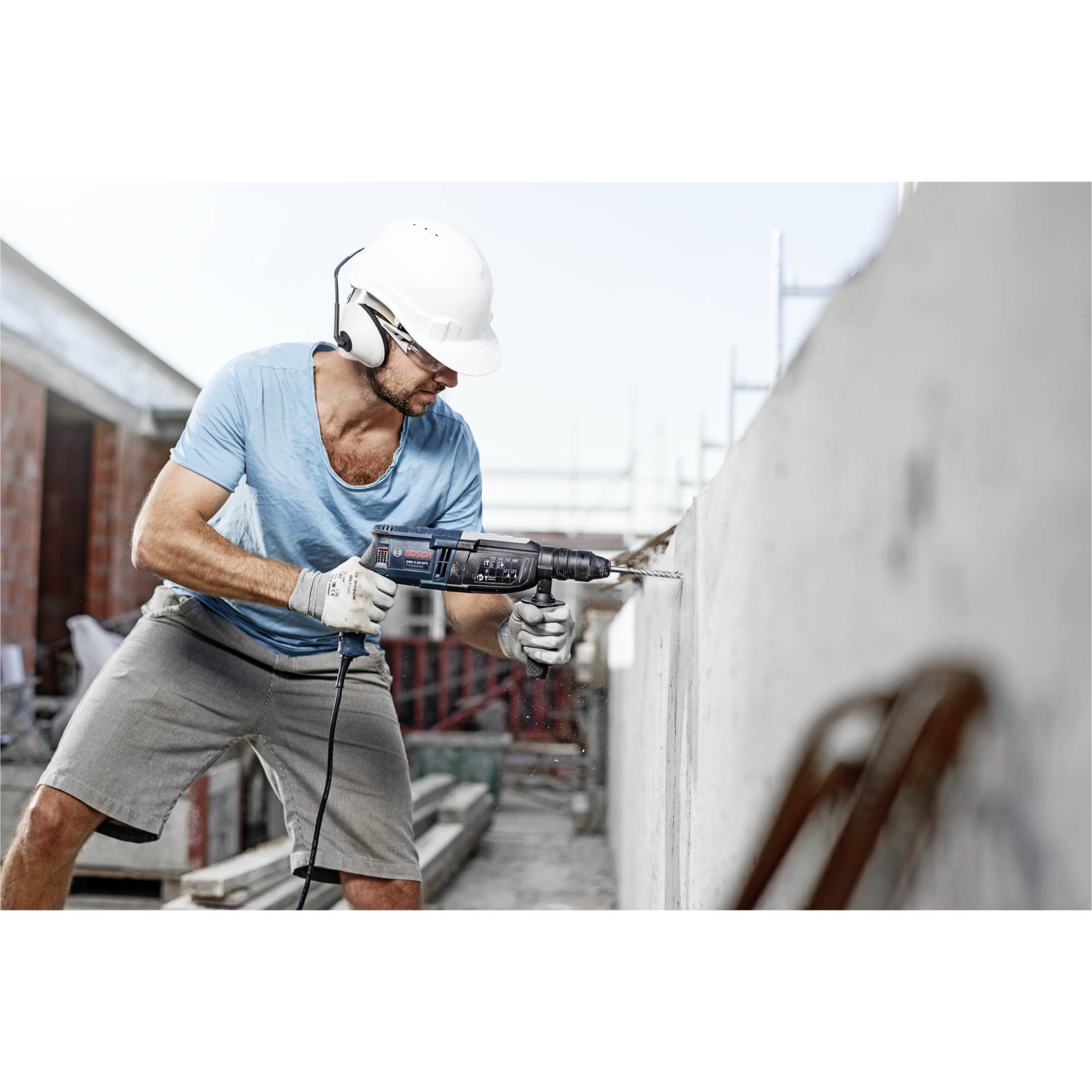 Person, Arbeiter, Gerät, Elektrische Bohrmaschine, Werkzeug