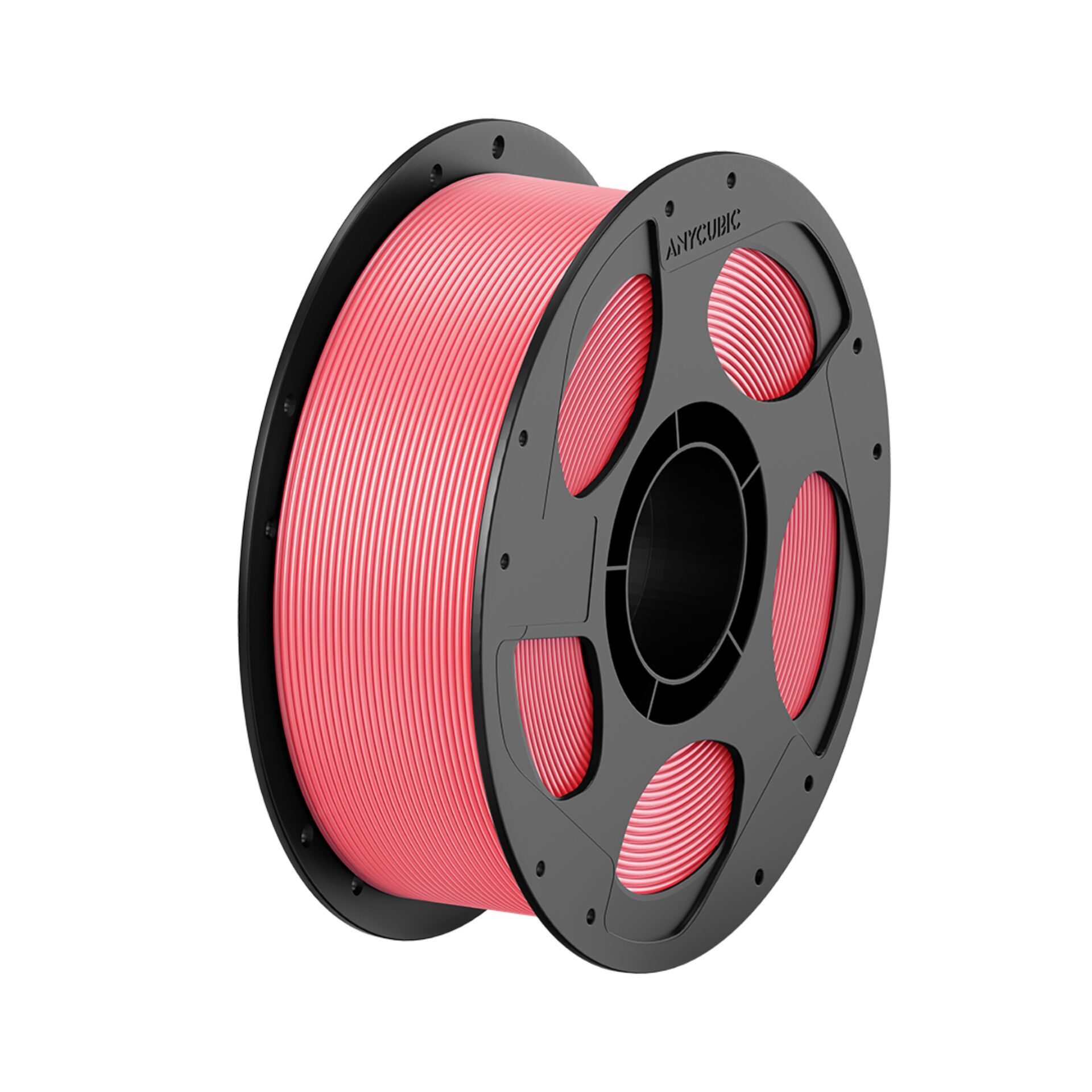 3D-PLA, Filament, Roter Filament, Druckmaterial, Spule