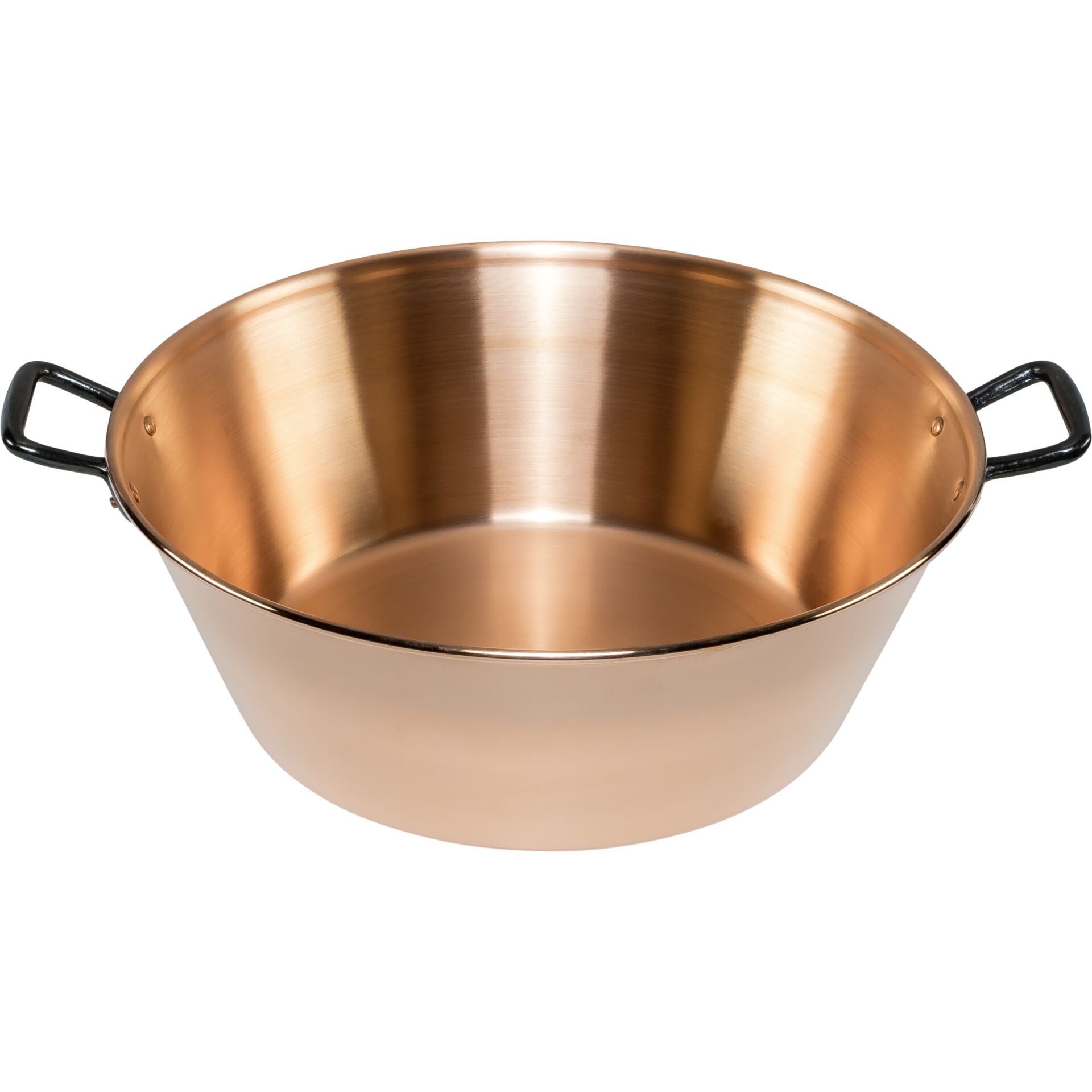 De Buyer inocuivre Marmeladen -topf Kupfer glatt 38cm 9 Liter Schale, Kochpfanne, Kochgeschirr
