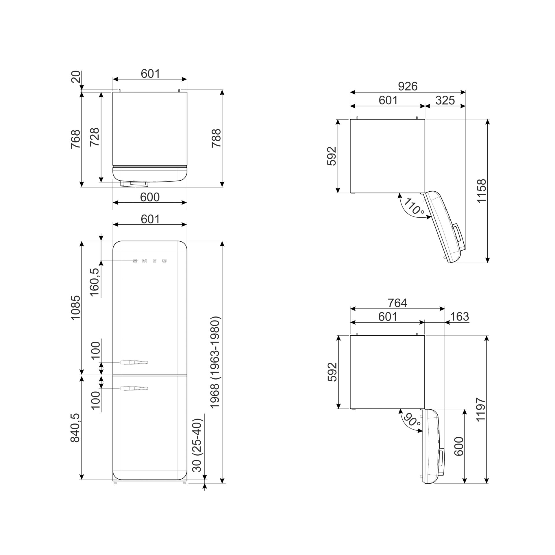 Schublade, Mobiliar, Gerät, Elektrisches Gerät, Kühlschrank, Schublade, Mobiliar, Gerät, Elektrisches Gerät, Kühlschrank, kühlschrank, küche, geraet, abmessungen, schemata