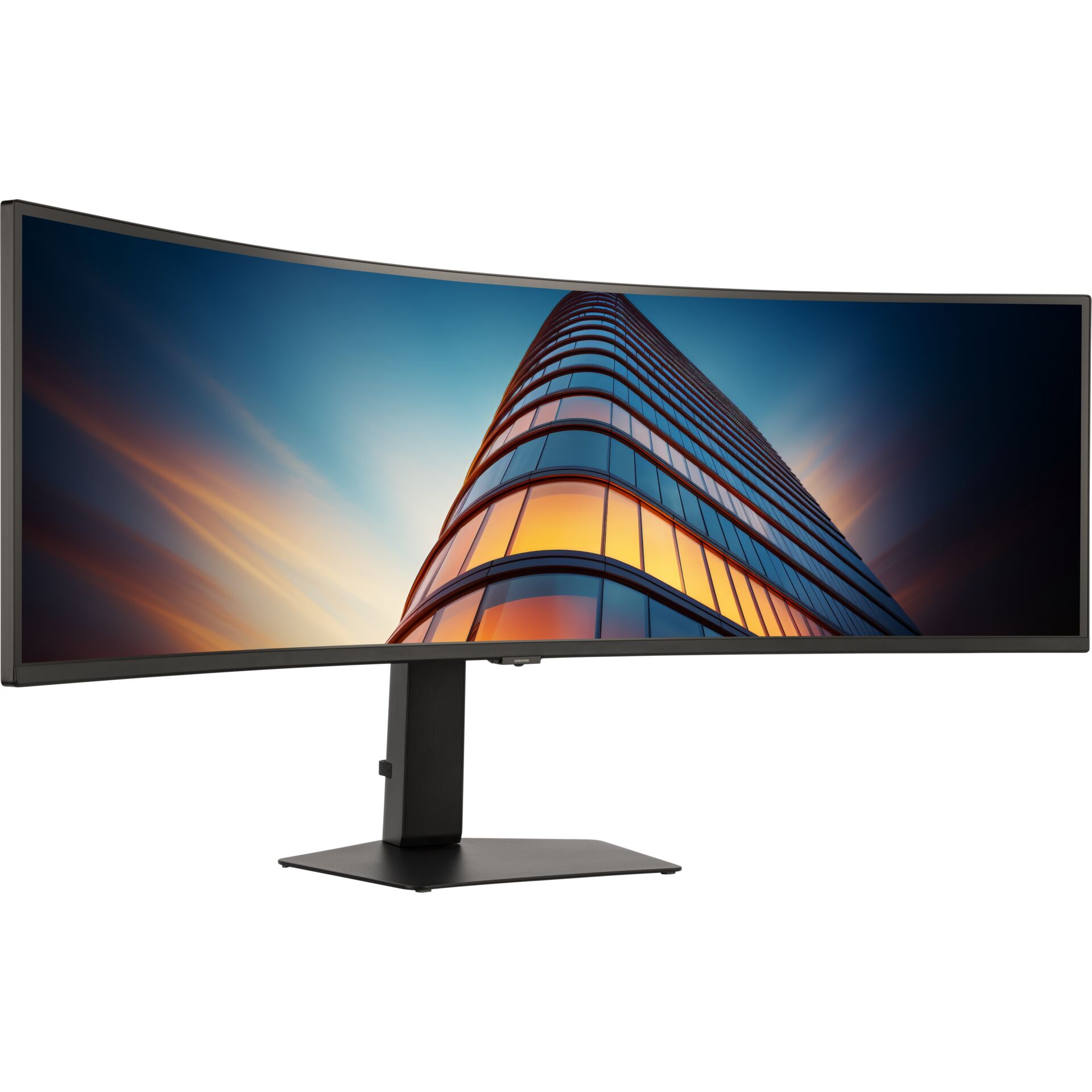 Curve Monitor, Ultrawide, LED-Display, Schwarzer Stand, Gerundete Kante
