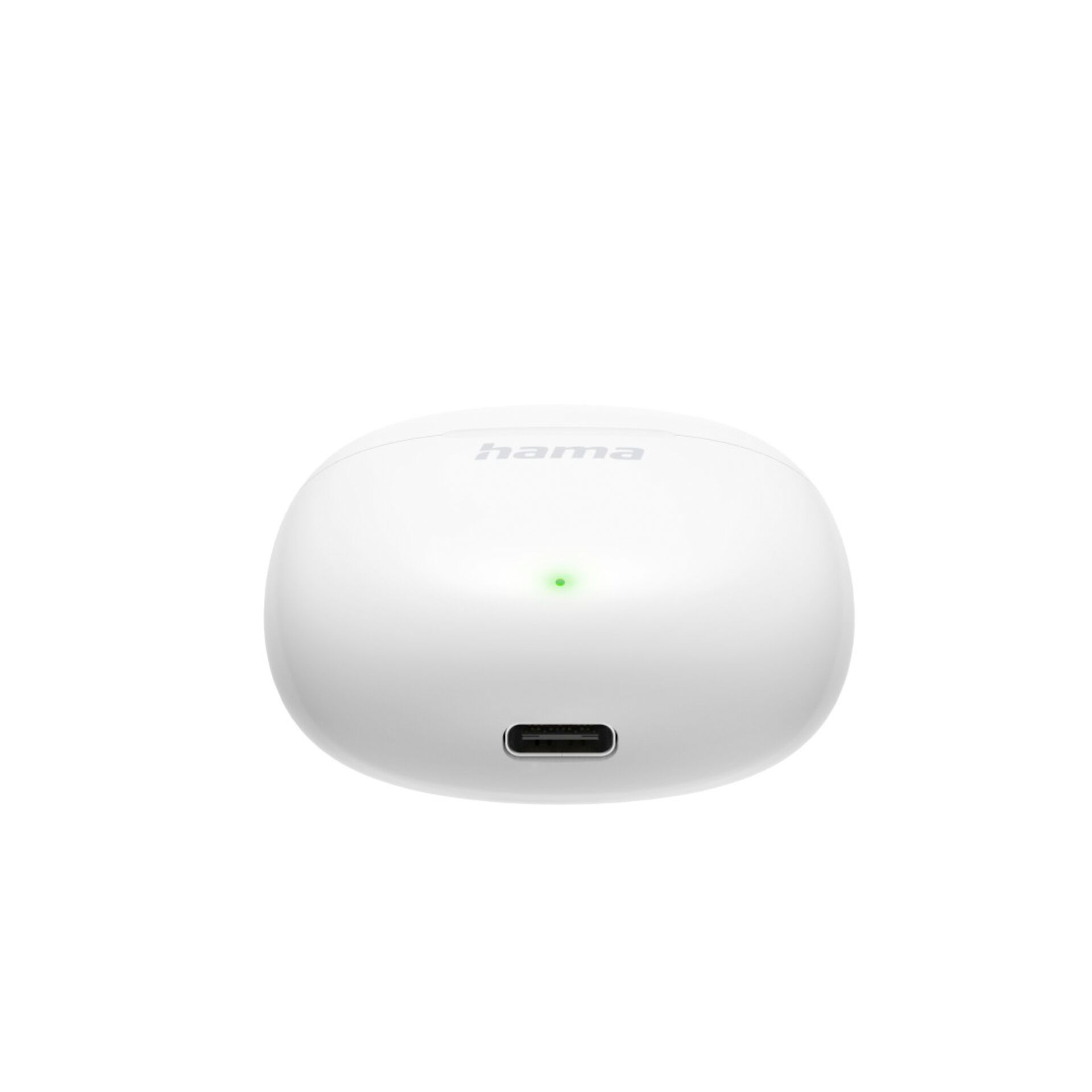 Kopfhörer-Ladecase, USB-C, LED-Anzeige, weiß, Kopfhörer-Case
