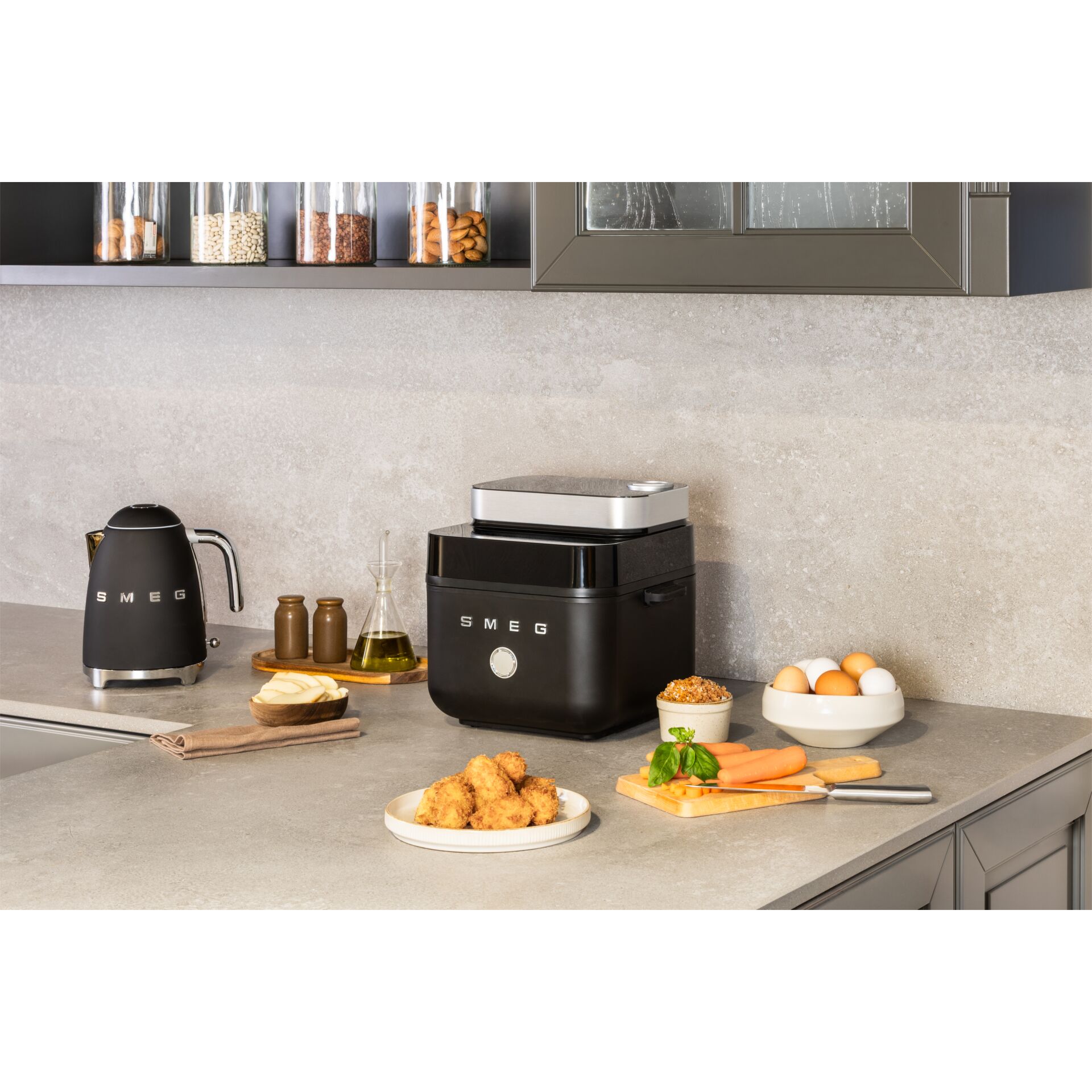 Toaster, Air fryer, Kettle, Countertop, Eggs