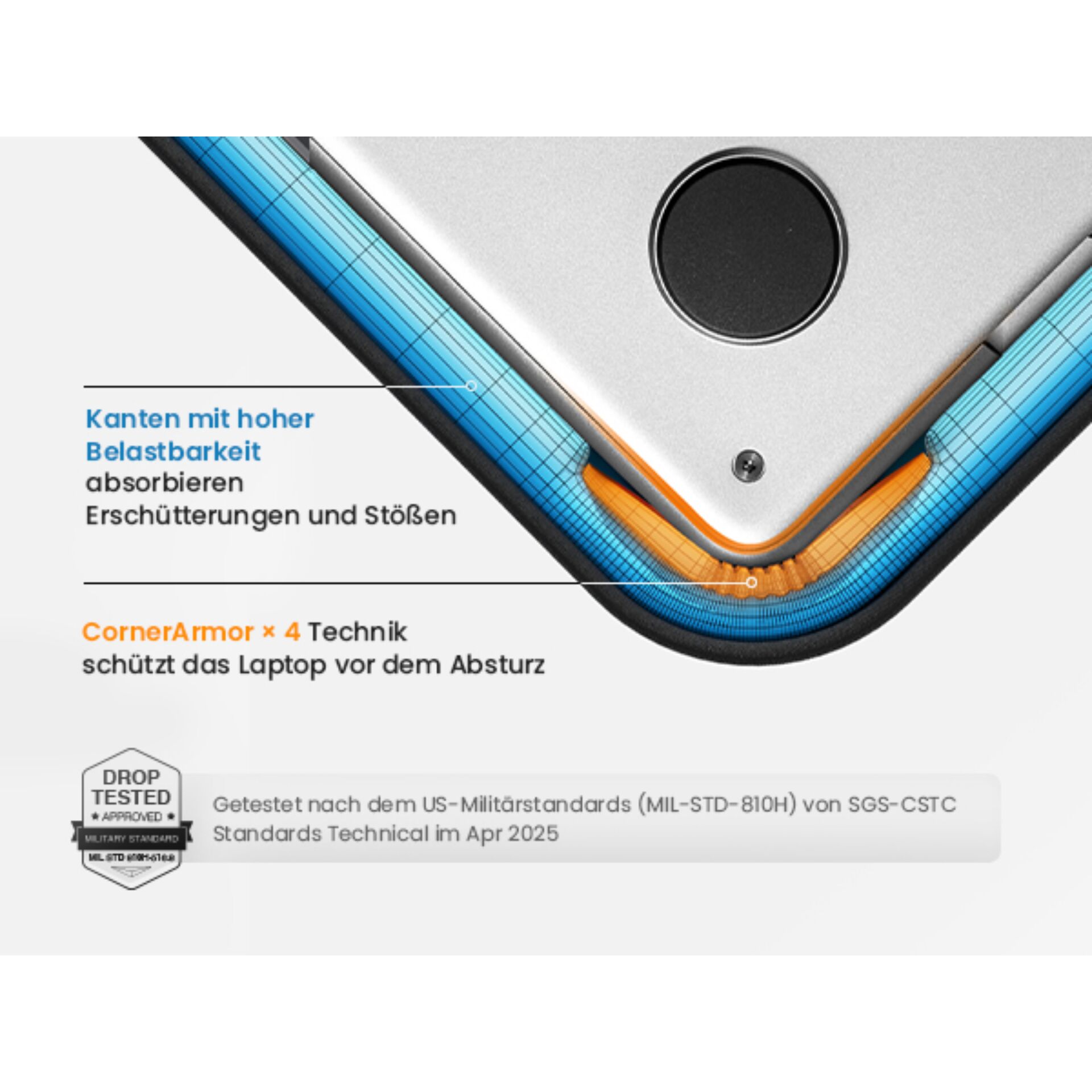 Laptophülle, Kantenenschutz, Eckenschutz, Schutzhülle, Laptoptasche