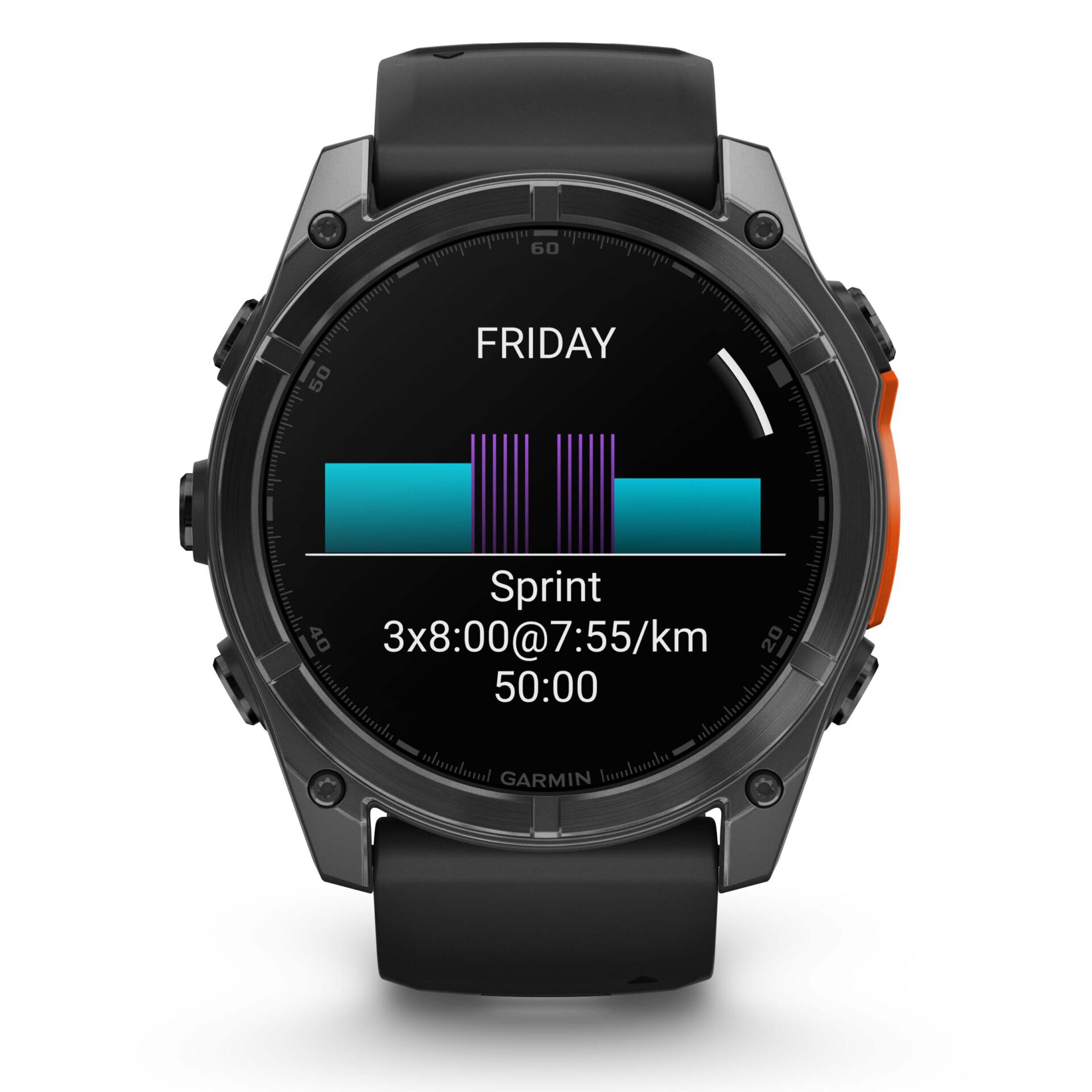 Smartwatch, Digital display, Gummiband, Runder Rahmen, Aktivitäts-Tracking