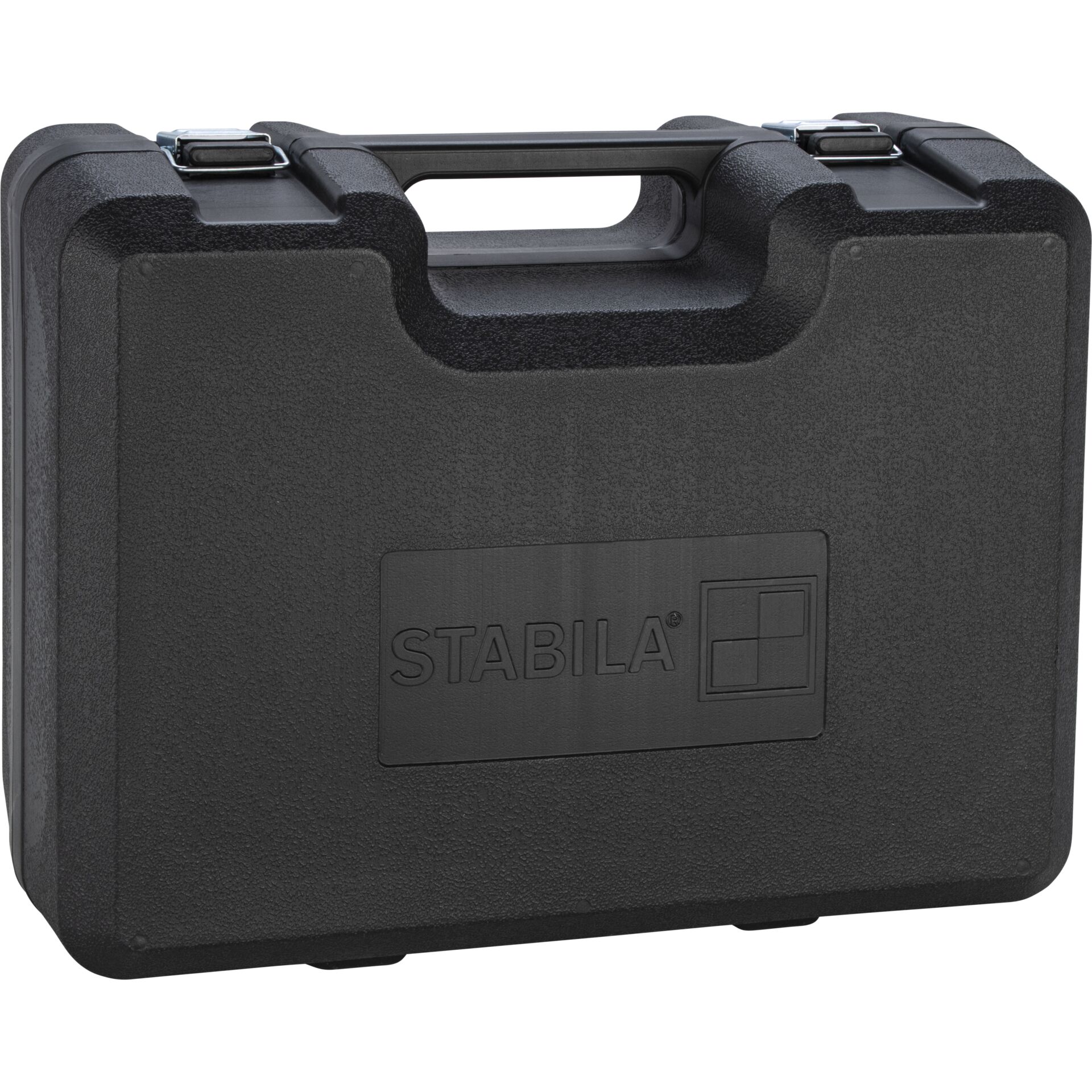 Koffer, Werkzeugkoffer, Stabila, Hartplastikkoffer, schwarz