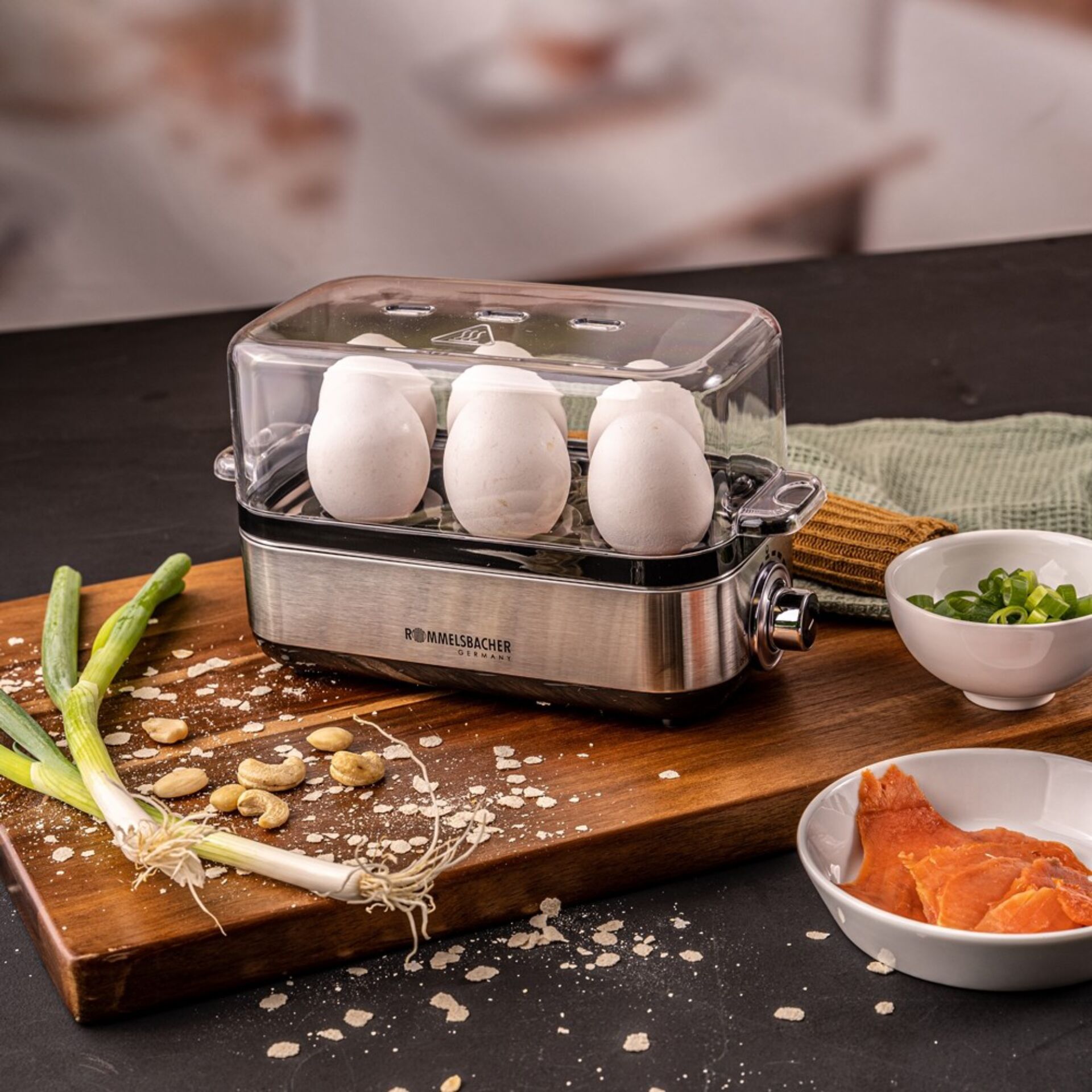 Ei, Essen, Präsentation des Essens