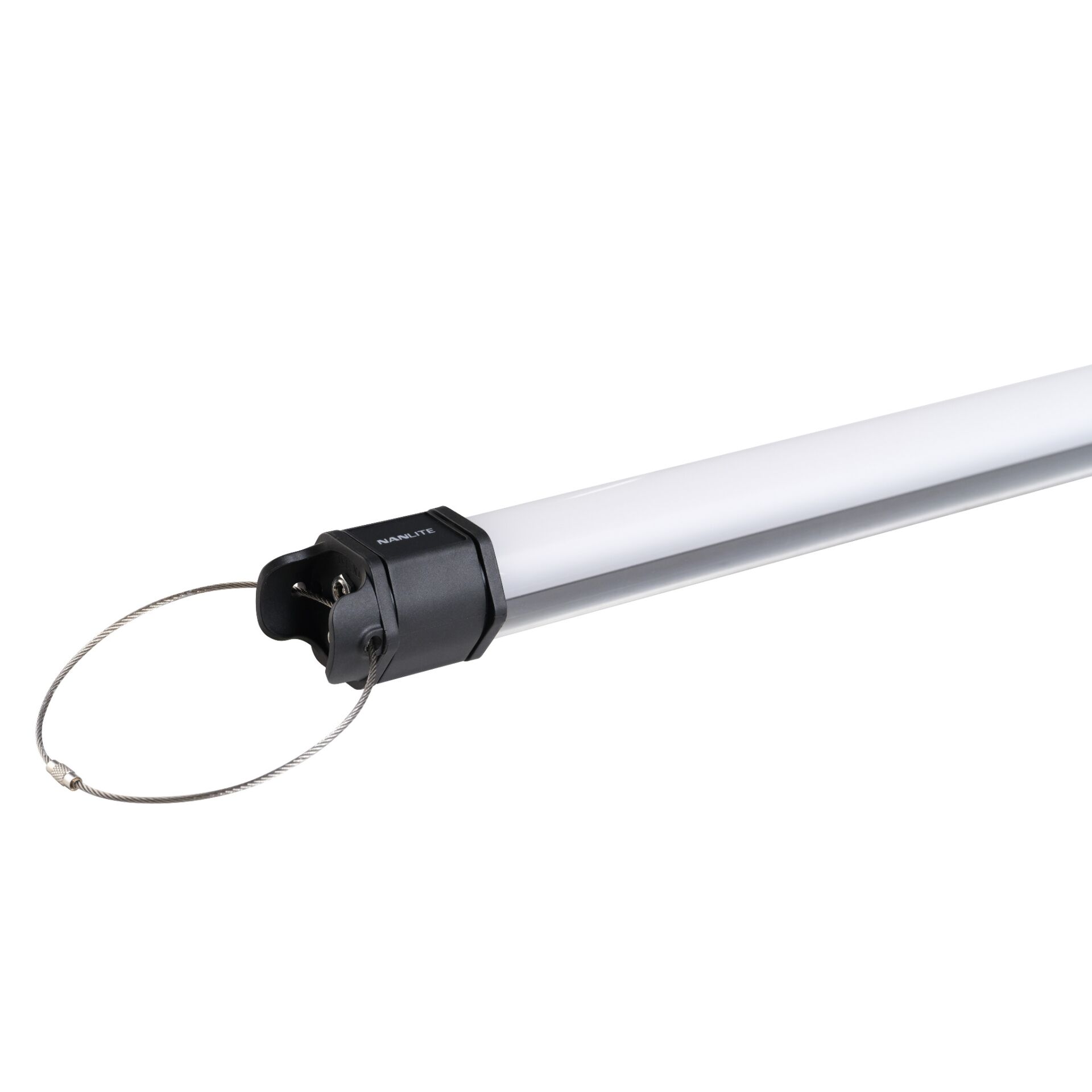 Teleskopstange, Kabelhalter, Sicherungsdraht, Aluminiumrohr, Screw-in Endstück