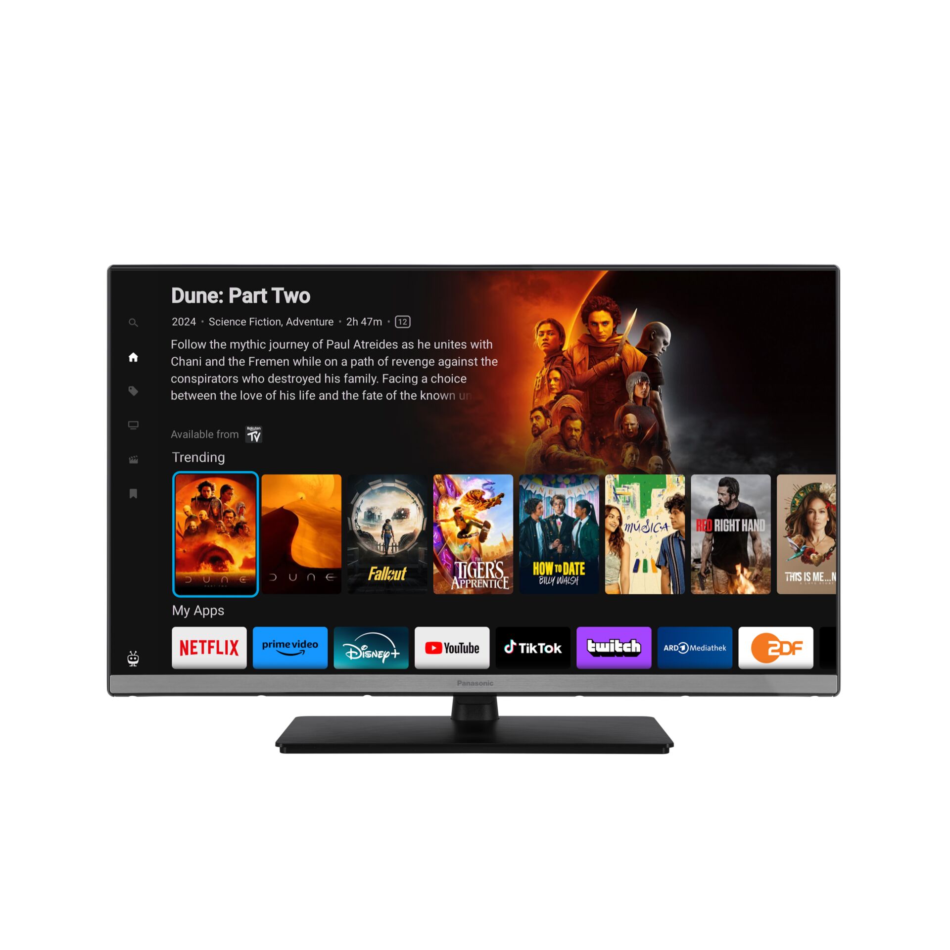 Fernseher, Smart-TV, LED, Bildschirm, Bildschirmgröße