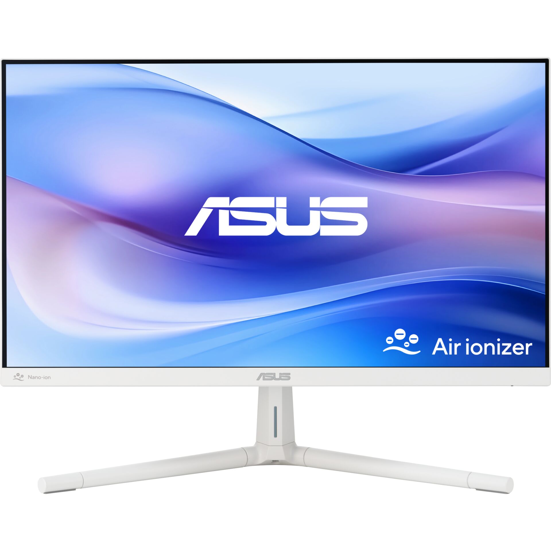 Monitor, 27-Zoll, IPS, weiße Halterung, Air Ionizer