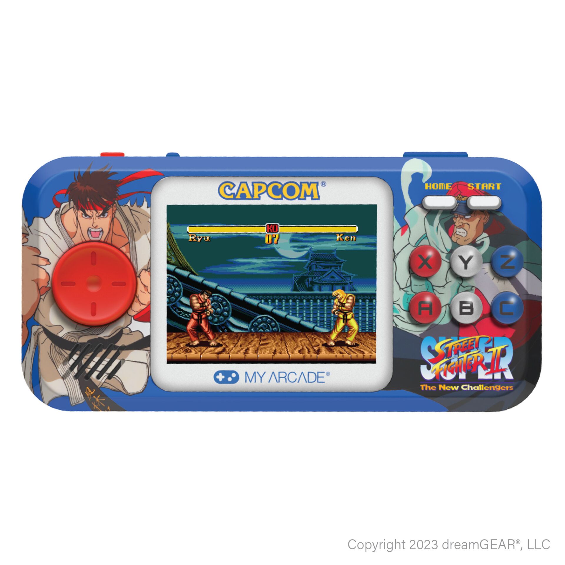 Arcade handheld, Street Fighter, Capcom, 2D fighting, Nintendo Game Boy Advance mini