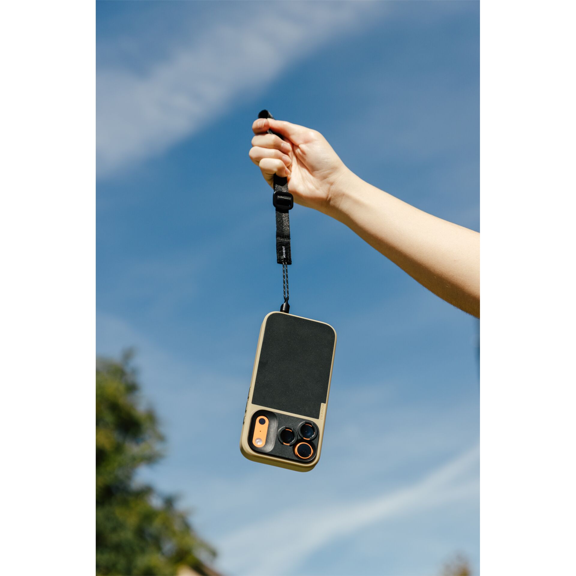 handheld, Phone, Strap, Hülle, Gadget